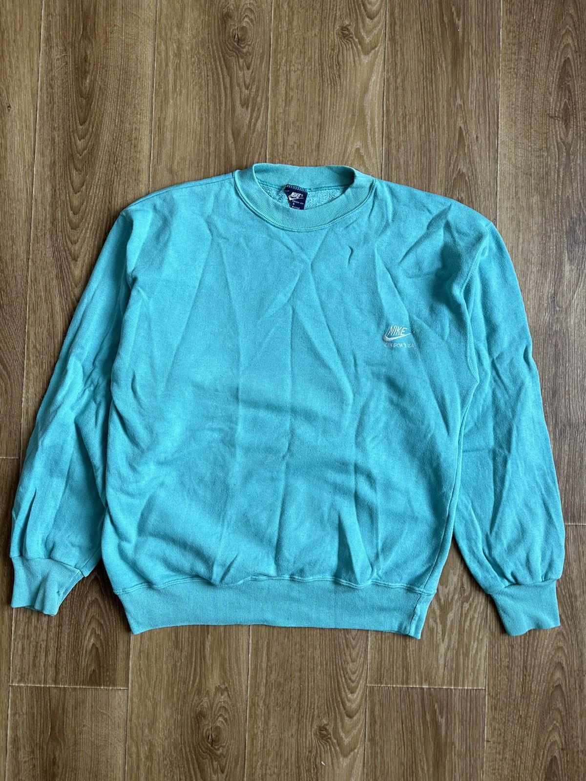 Nike × Vintage Vintage 80’s Nike Oregon USA y2k sweatshirt blue label Size US S / EU 44-46 / 1 - 1 Thumbnail