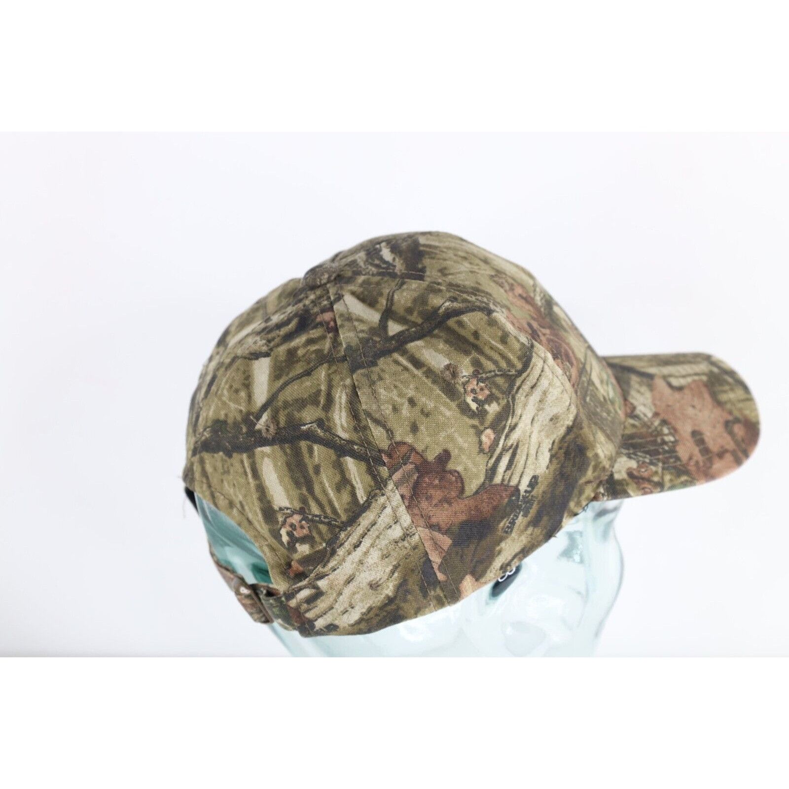 Vintage Vintage Cabelas Break Up Camouflage Canvas Strapback Hat Size ONE SIZE - 5 Thumbnail