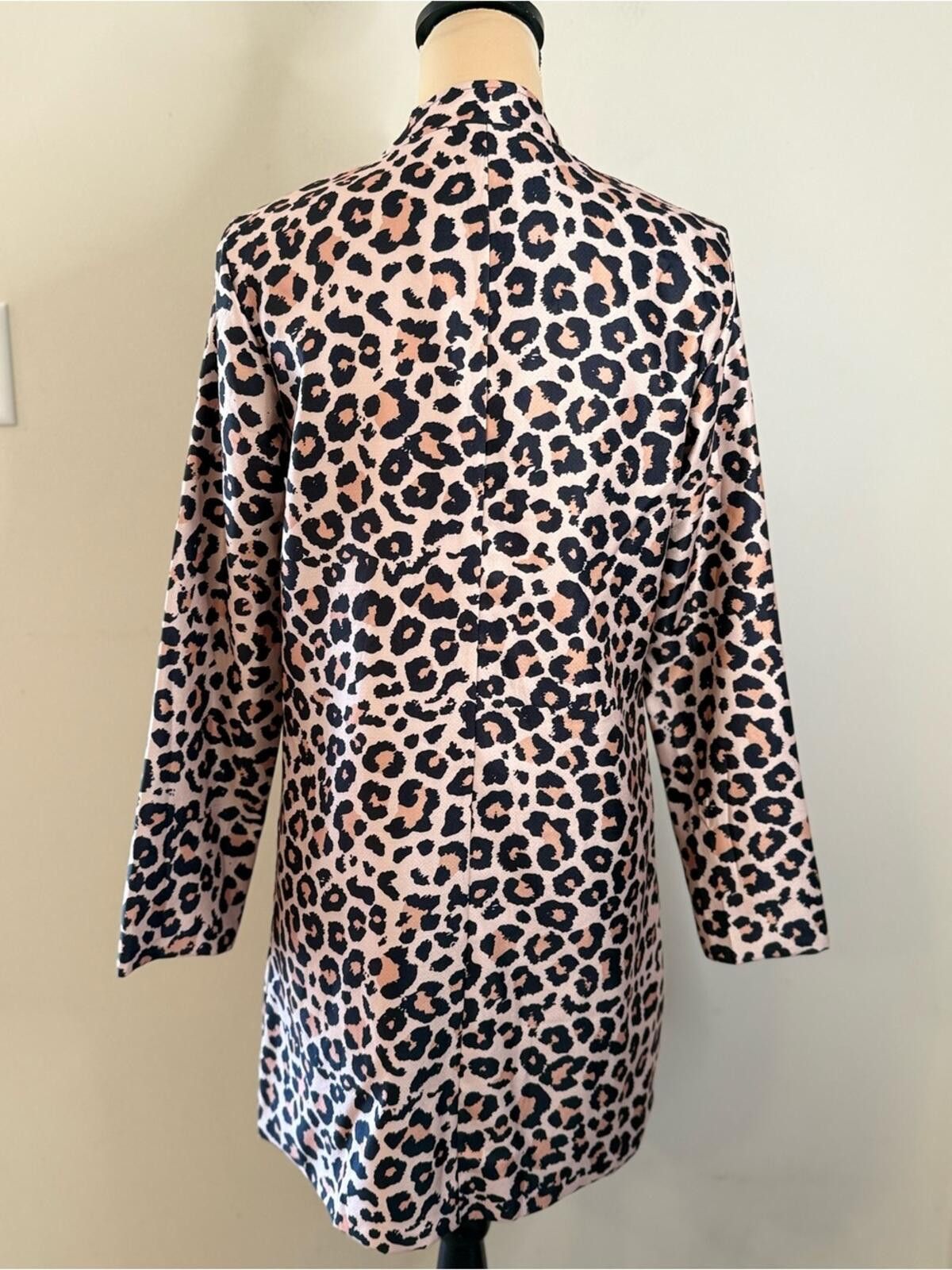 Other Leopard print chic open front lightweight jacket SZ SM Size S / US 4 / IT 40 - 4 Thumbnail