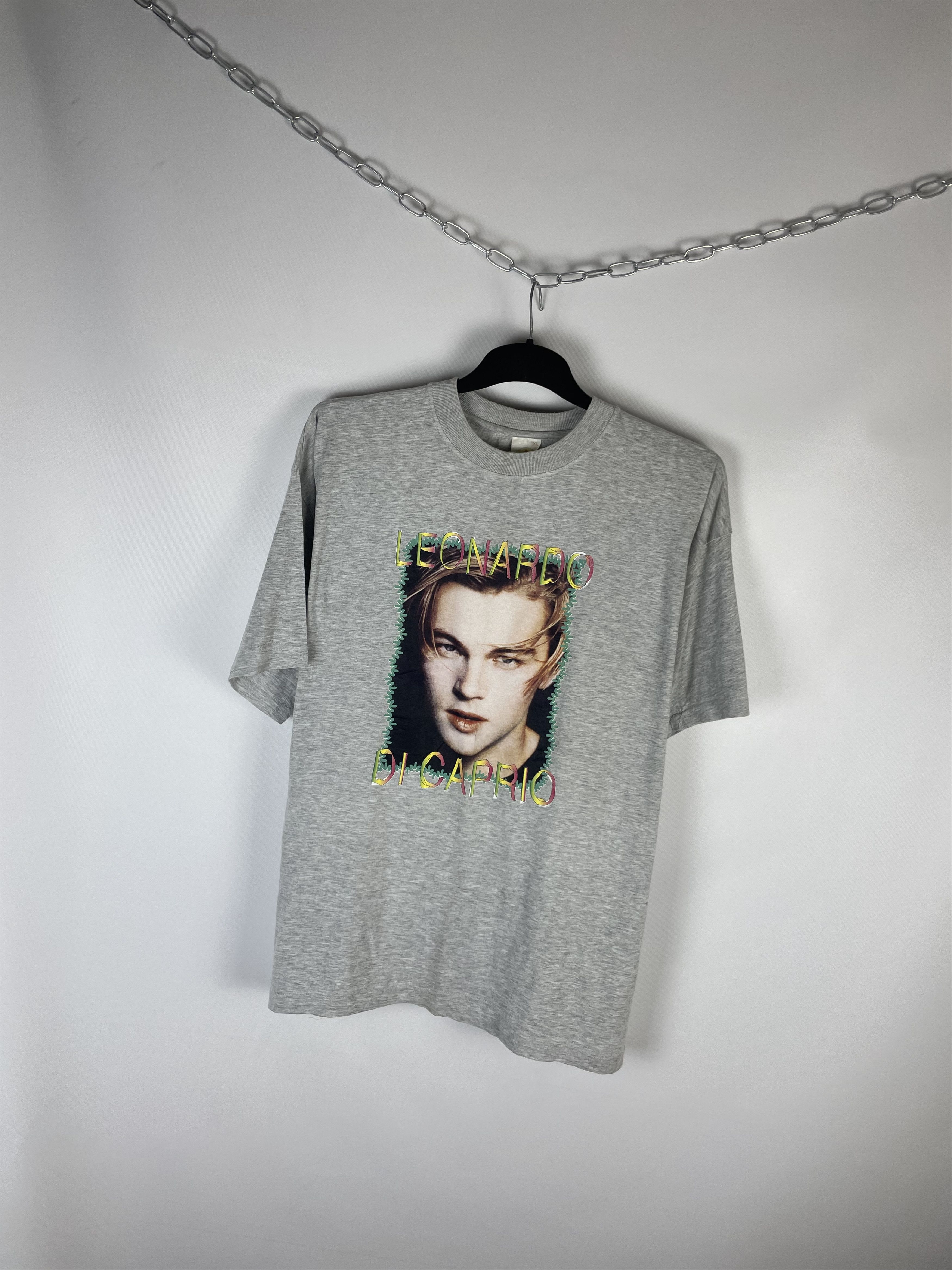 Vintage Vintage 90s Leonardo Dicaprio Leo Movie Tee Size US XL / EU 56 / 4 - 2 Thumbnail