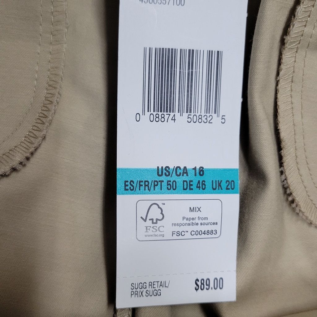 Jones New York Jones New York Collection Stretch Classic Pants 16 Women Size 38" / US 16 / IT 52 - 8 Thumbnail