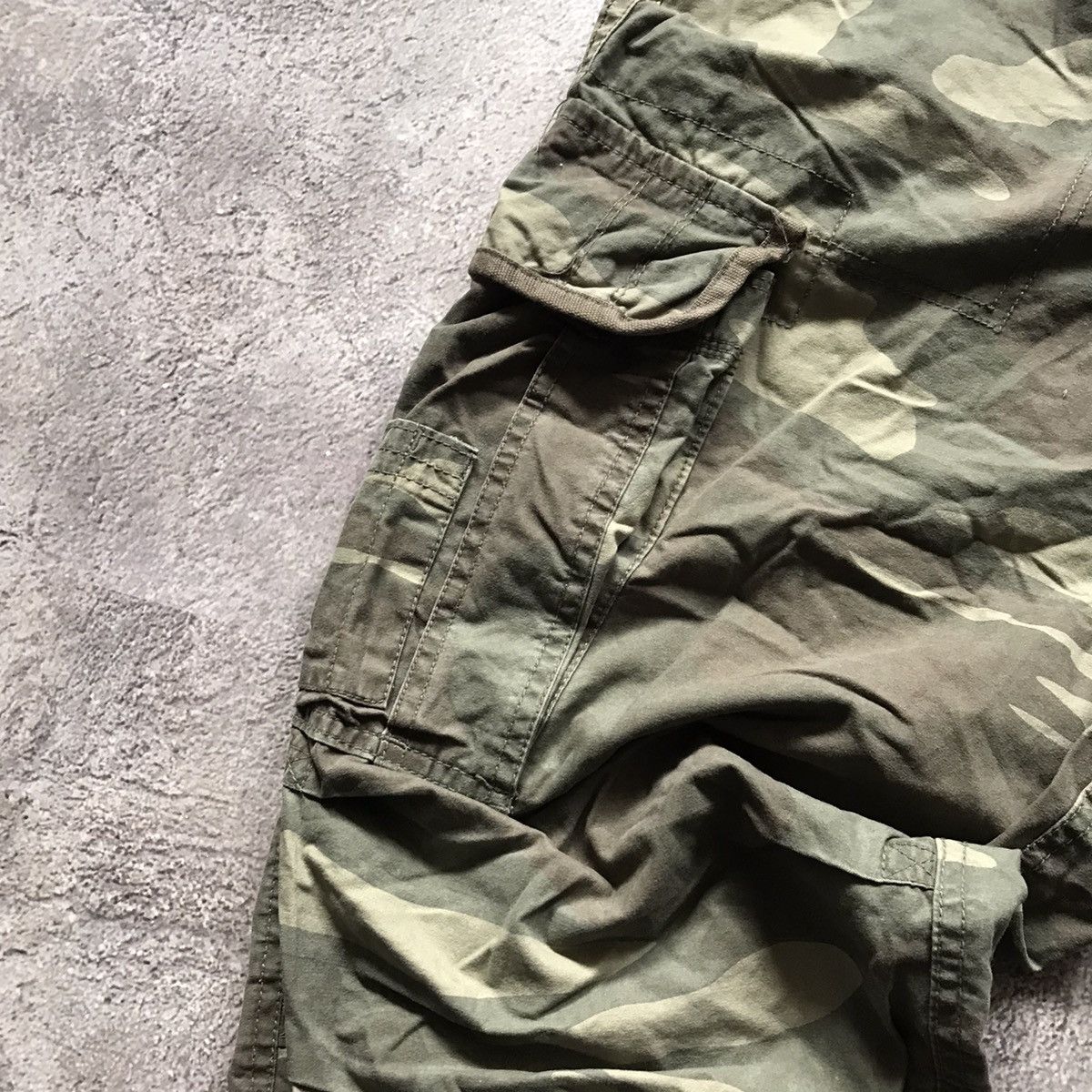 If Six Was Nine vintage y2k camo cargo pants streetwear multi pocket 90s Size US 36 / EU 52 - 3 Thumbnail