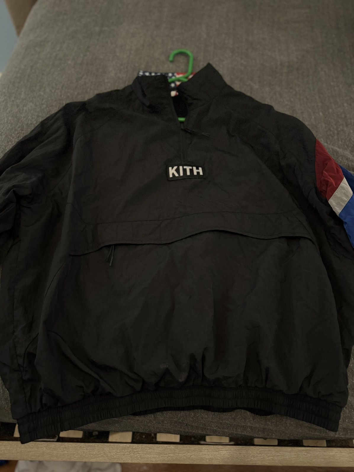 Kith Kith Team USA Nylon Quarter Zip Vintage Retro Look | Grailed