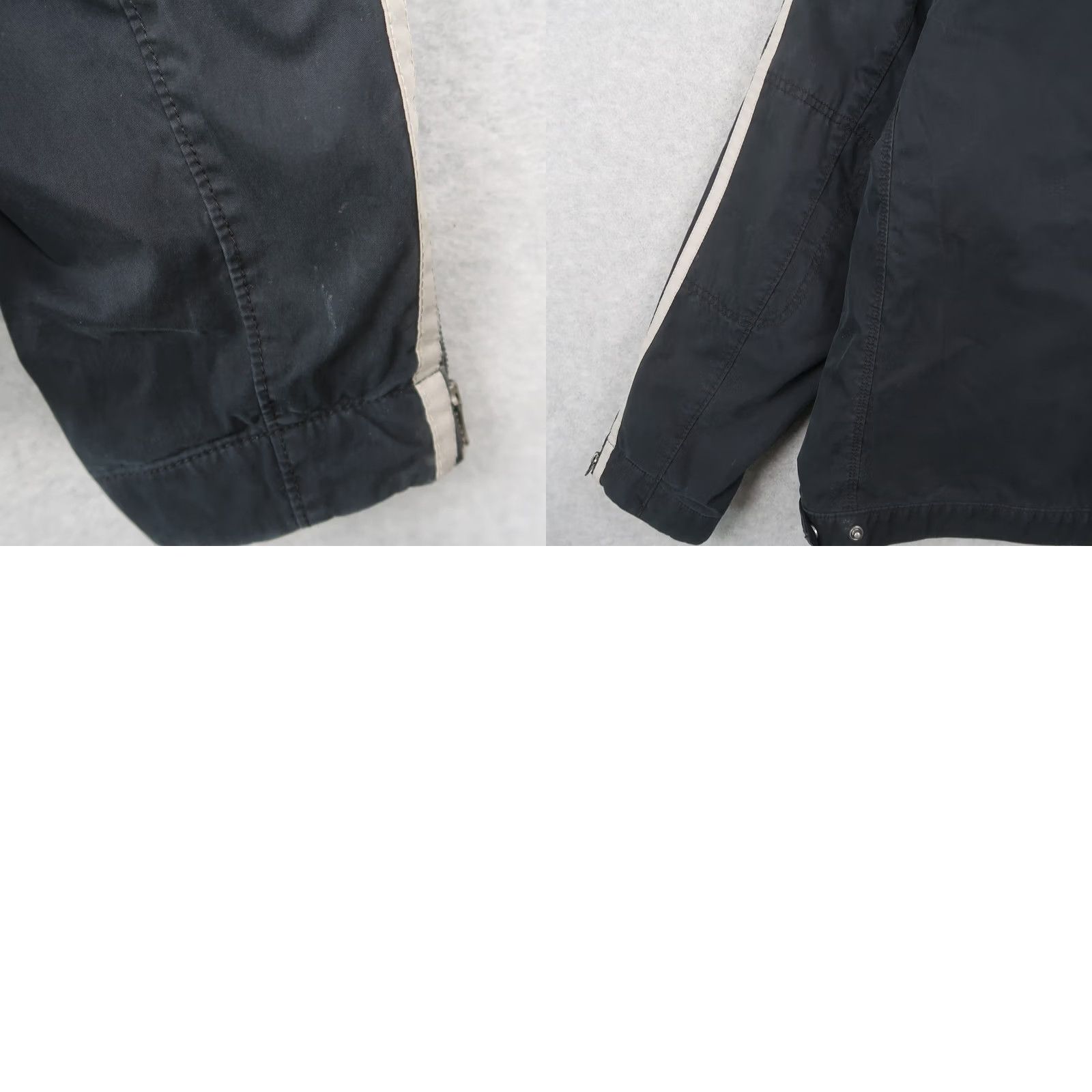Gap VINTAGE GAP Racing Cafe Motorcycle Bomber Jacket Mens L Large Black 2000s Size US L / EU 52-54 / 3 - 10 Thumbnail