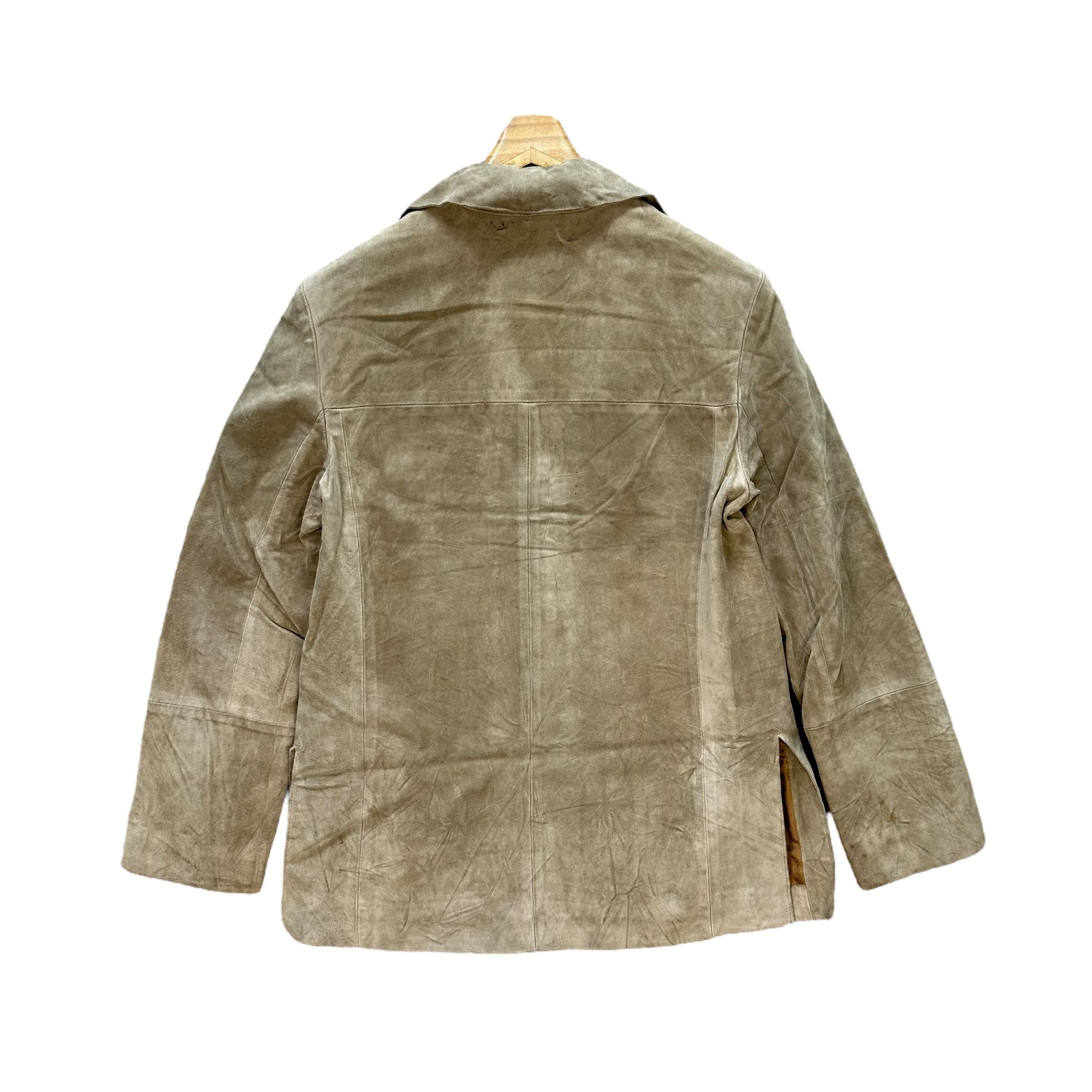 Max Mara Max Mara Suede Leather Jacket #9166-65 Size S / US 4 / IT 40 - 15 Thumbnail