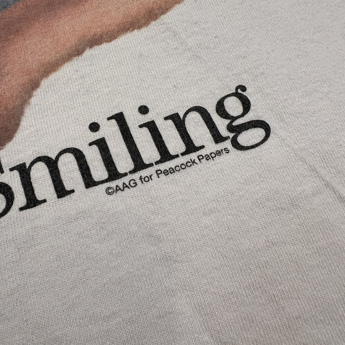 Other Vintage 90s I Am Smiling Cat Graphic T Shirt Size US XL / EU 56 / 4 - 6 Thumbnail