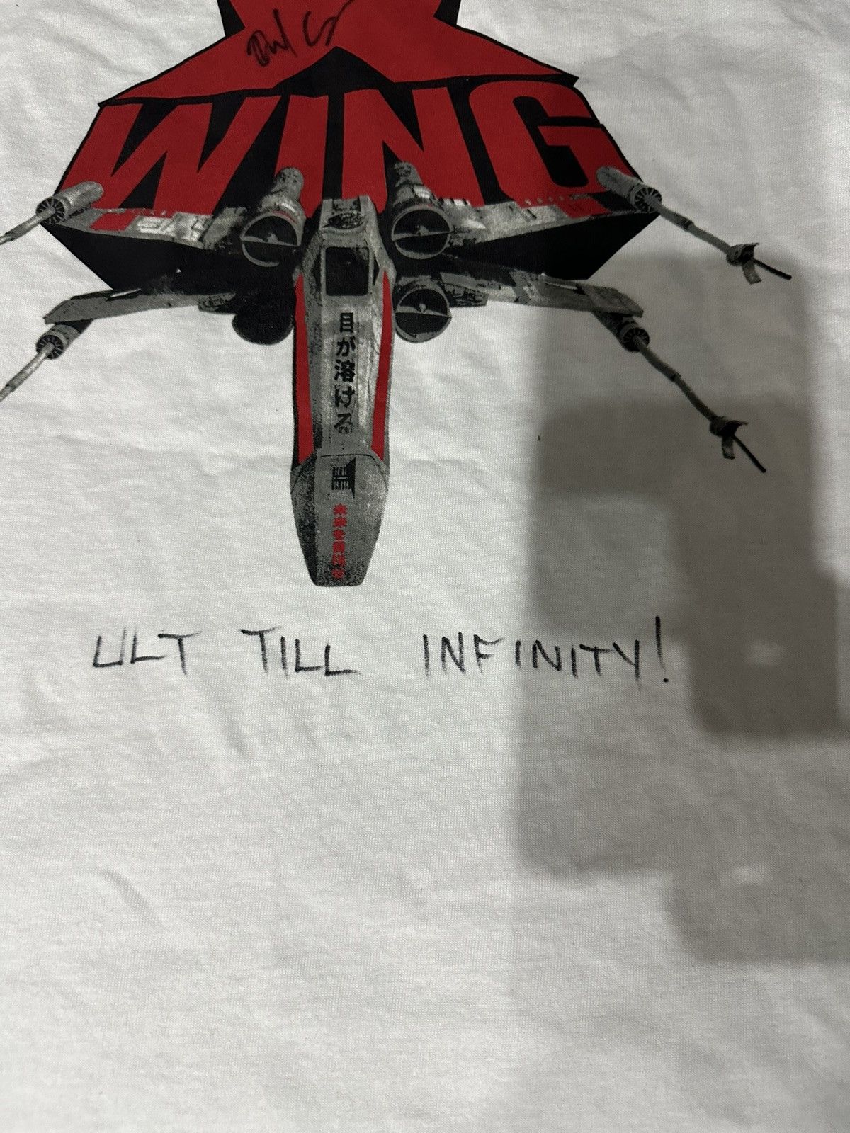 Band Tees Denzel Curry X-Wing Tee Signed Size US XL / EU 56 / 4 - 2 Thumbnail