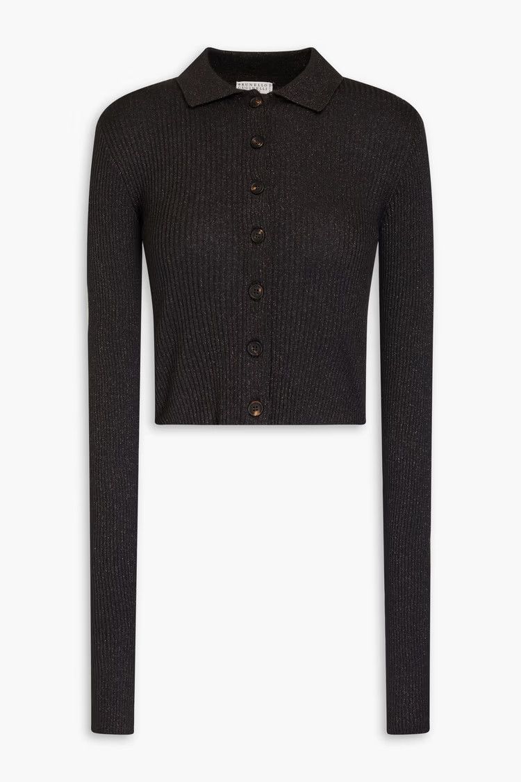 Brunello Cucinelli o1y0725 Cardigan in Black Size M / US 6-8 / IT 42-44 - 1 Thumbnail
