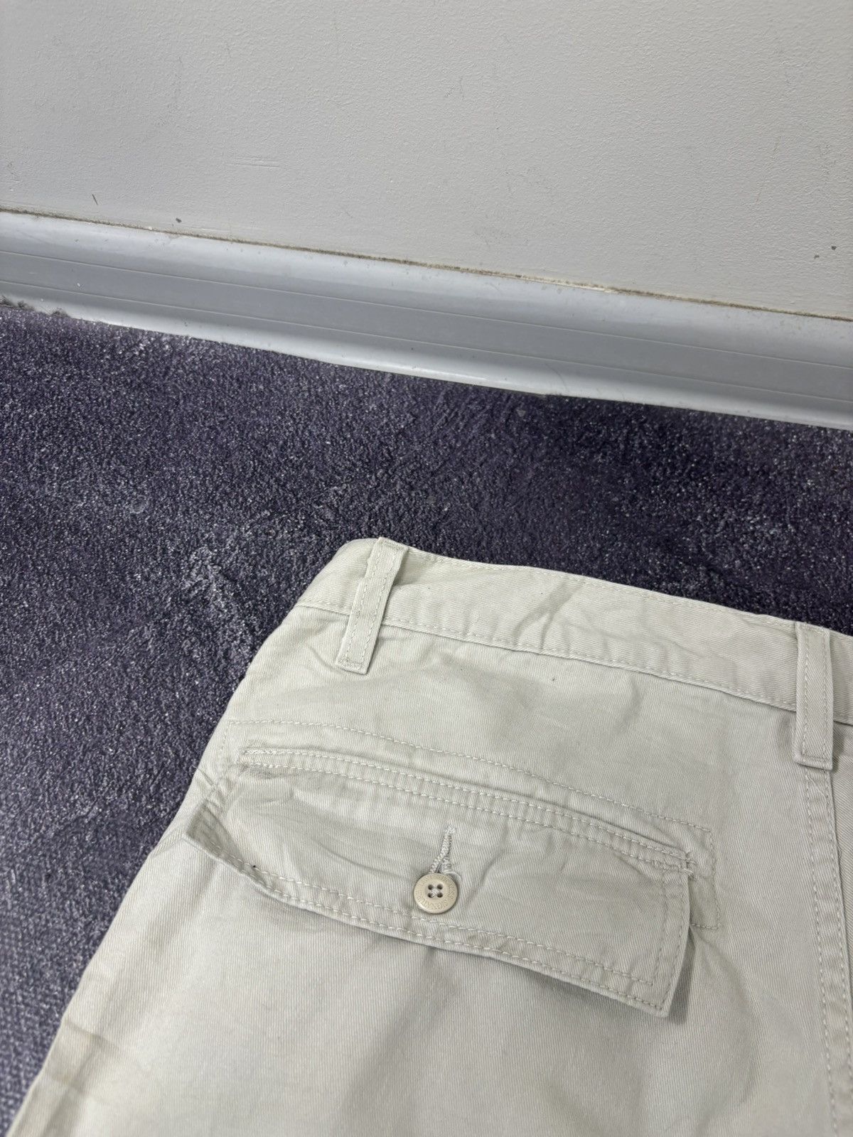 Levi's Vintage Levi’s Signature Y2K Beige Utility Hype Cargo Shorts Size US 34 / EU 50 - 18 Thumbnail