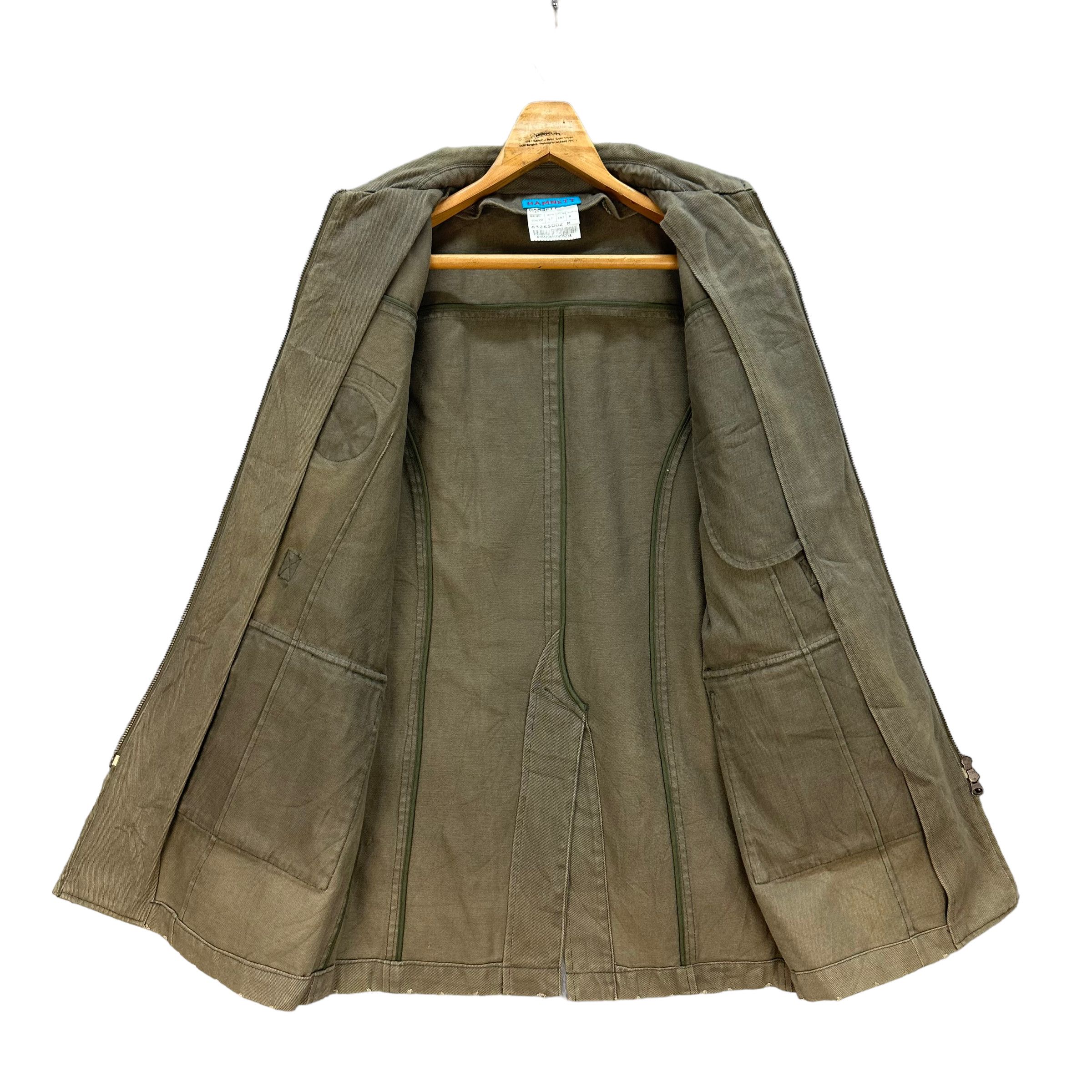 Katharine Hamnett London HAMNETT JACKET MILITARY FASHION #7772-170 Size US M / EU 48-50 / 2 - 11 Thumbnail