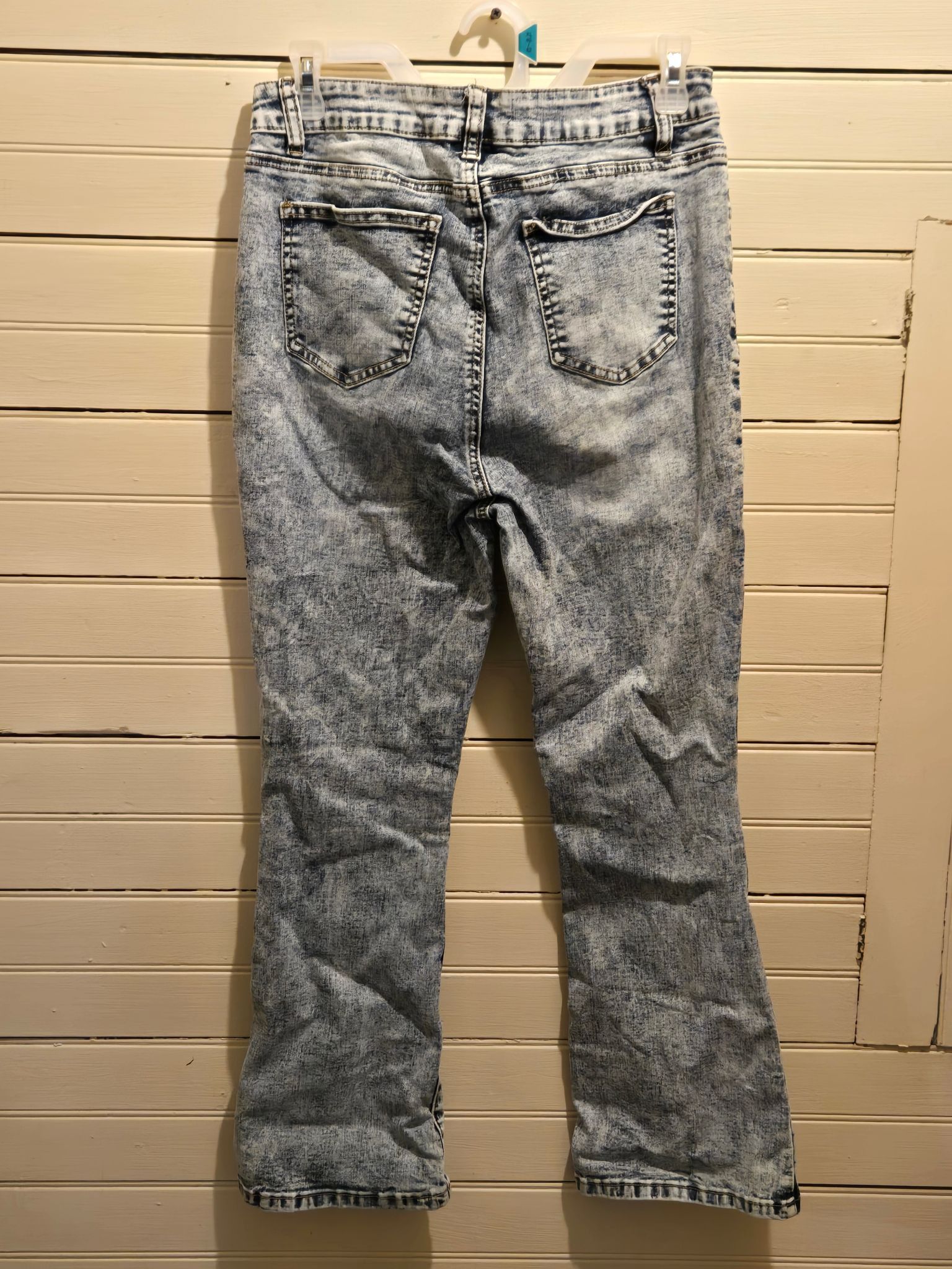 Other Satin Doll Jeans Womens 8 Acid Wash Bootcut High Rise Light Size 30" / US 8 / IT 44 - 4 Thumbnail