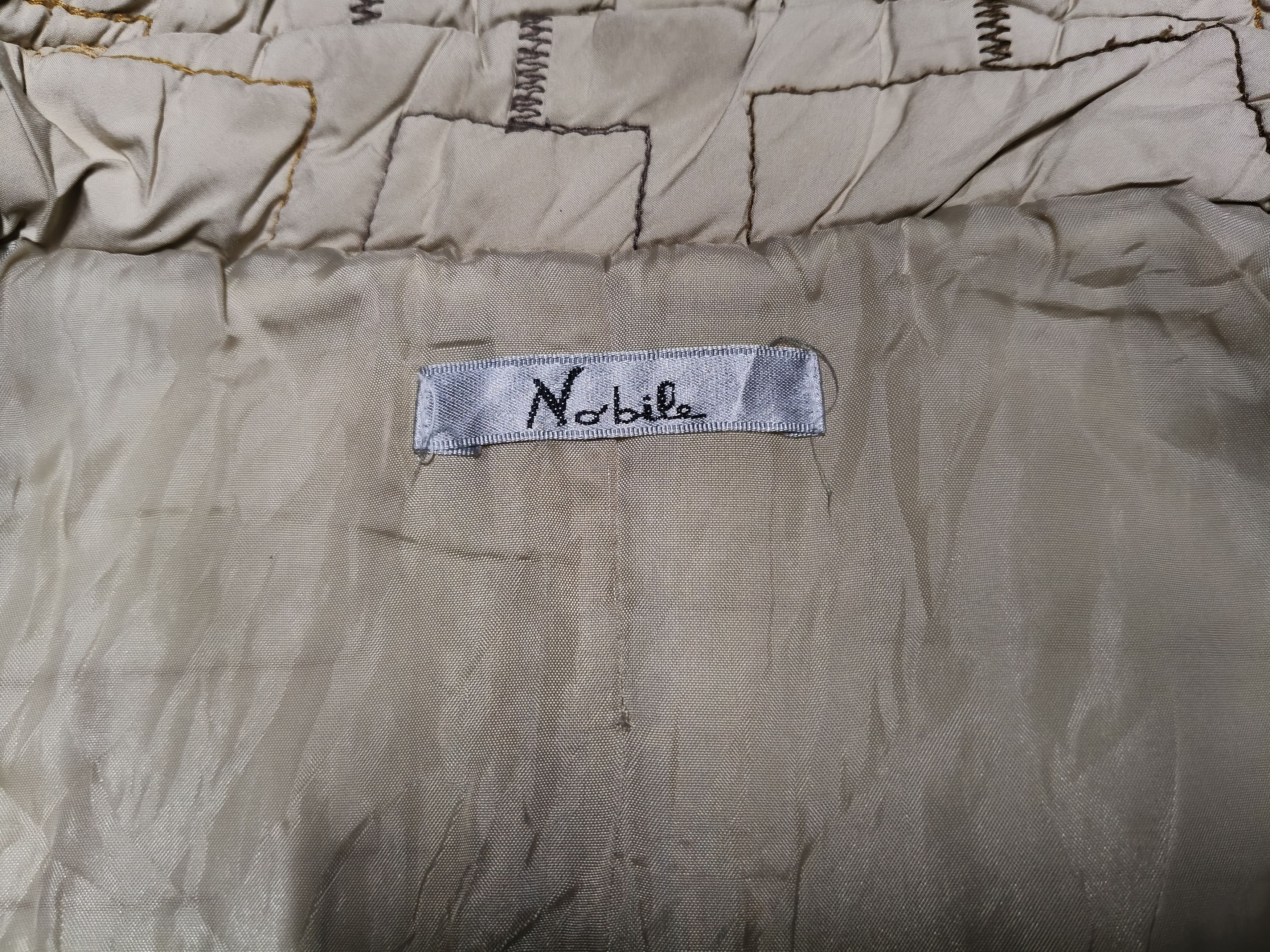 Japanese Brand Vintage Nobile pattern beige Style Size M / US 6-8 / IT 42-44 - 9 Thumbnail