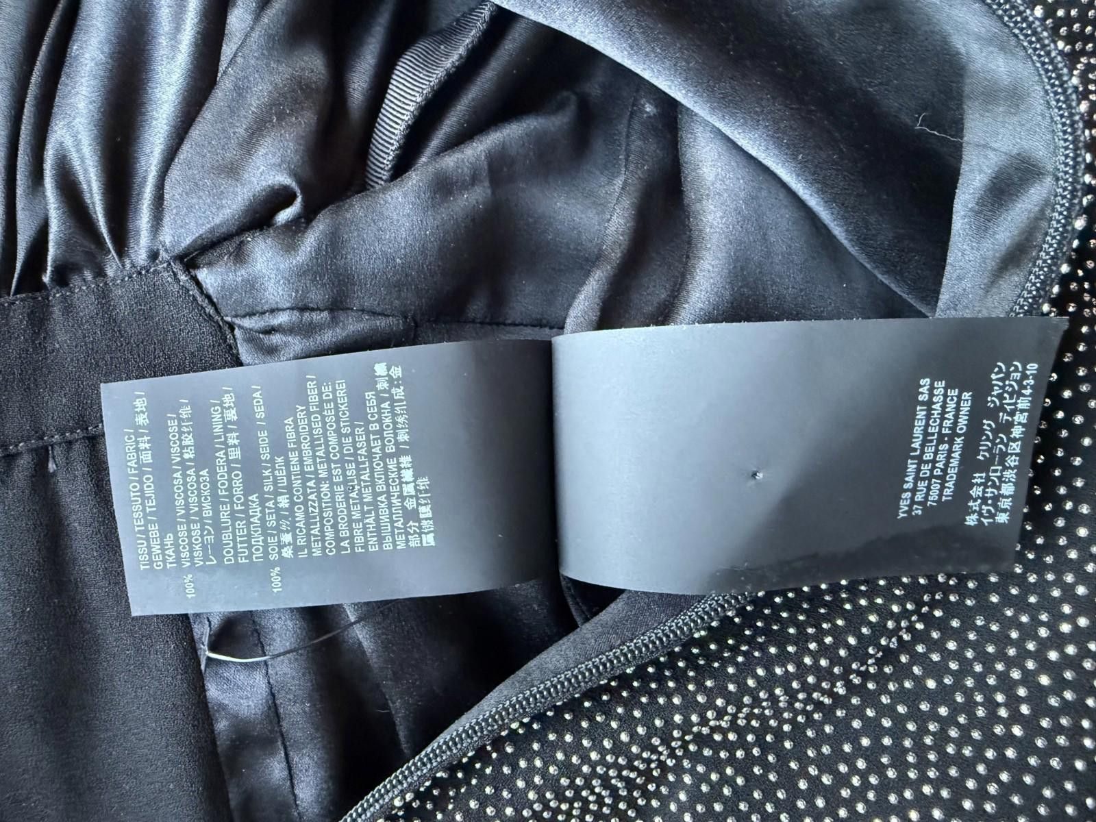 Saint Laurent Paris Saint Laurent Studded Mini Dress FW 2019 Runway US 4 FR 36 Size S / US 4 / IT 40 - 9 Thumbnail