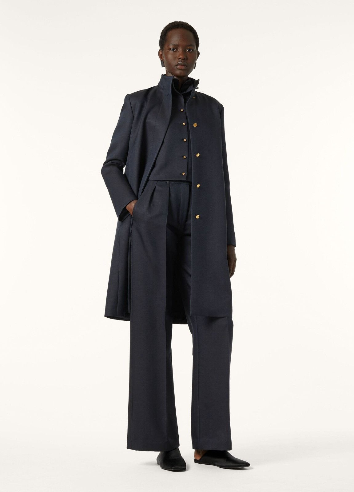 Loro Piana o1srvl11e0526 FAP0335 Devin Pant in Navy Blue Size 25" / US 0 / IT 36 - 6 Thumbnail