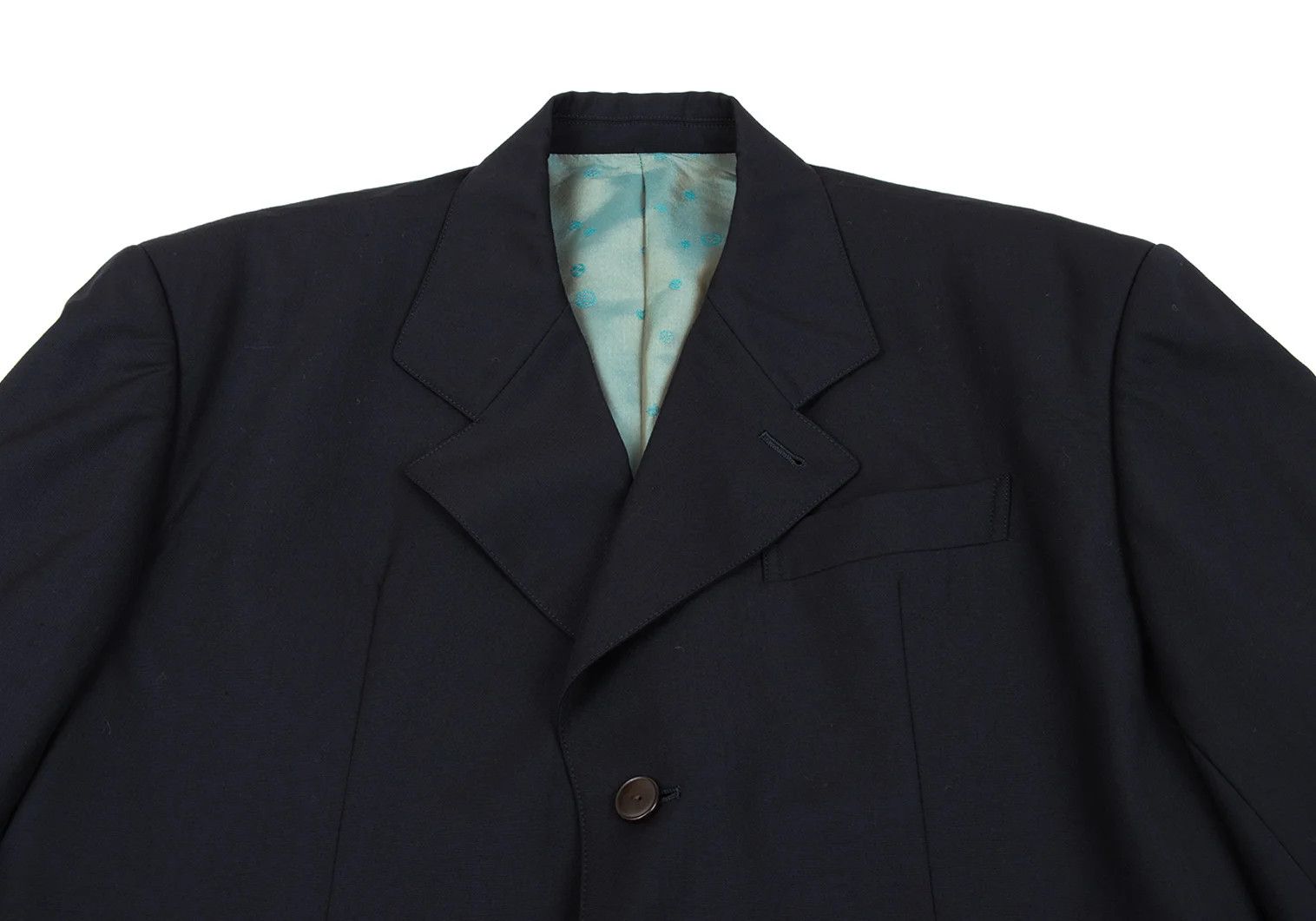 Jean Paul Gaultier Wool 3B Jacket in Navy Size 50 Size US M / EU 48-50 / 2 - 2 Thumbnail
