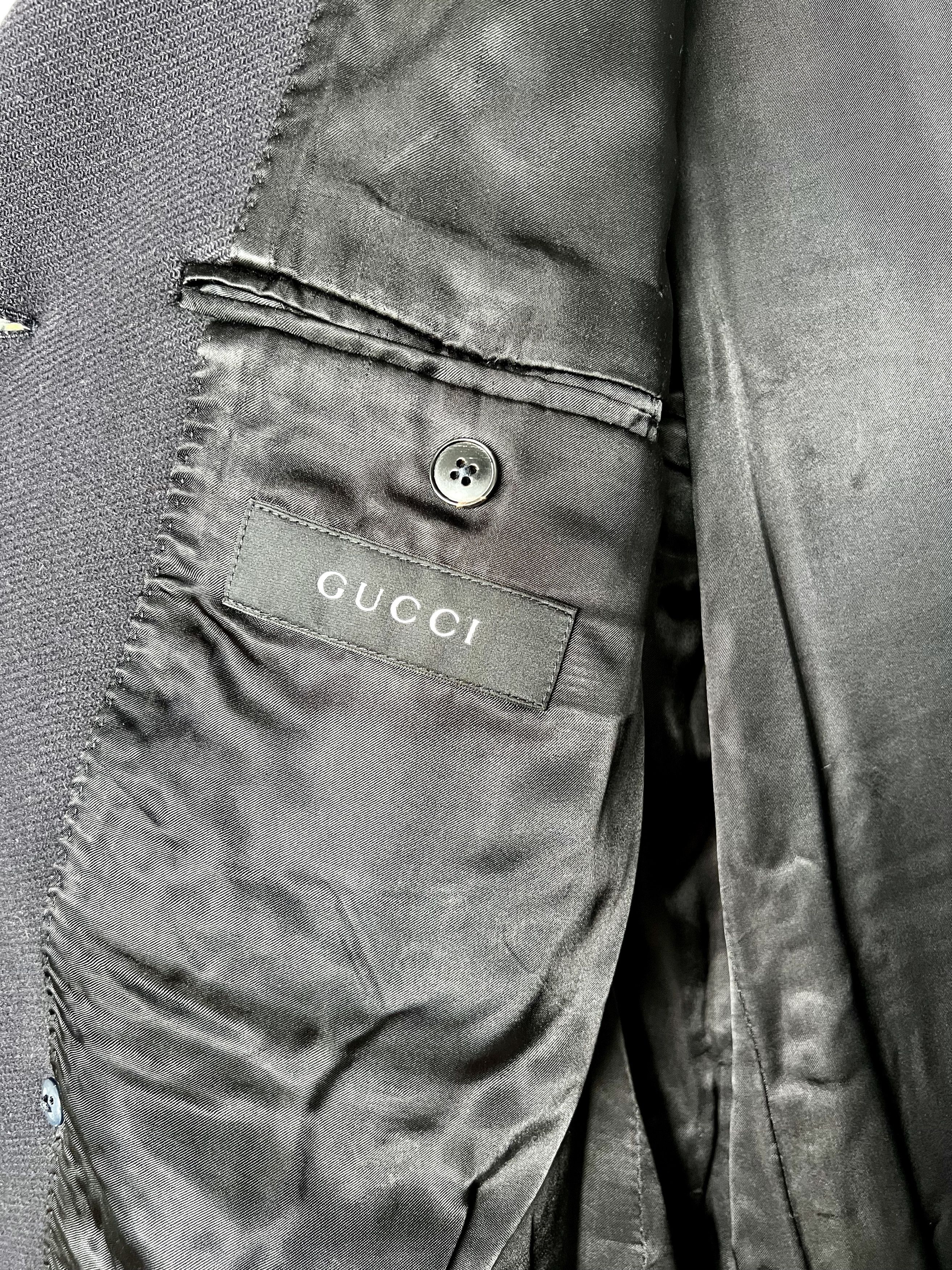 Gucci Gucci Military Double Breasted Wool Overcoat Size US M / EU 48-50 / 2 - 8 Thumbnail