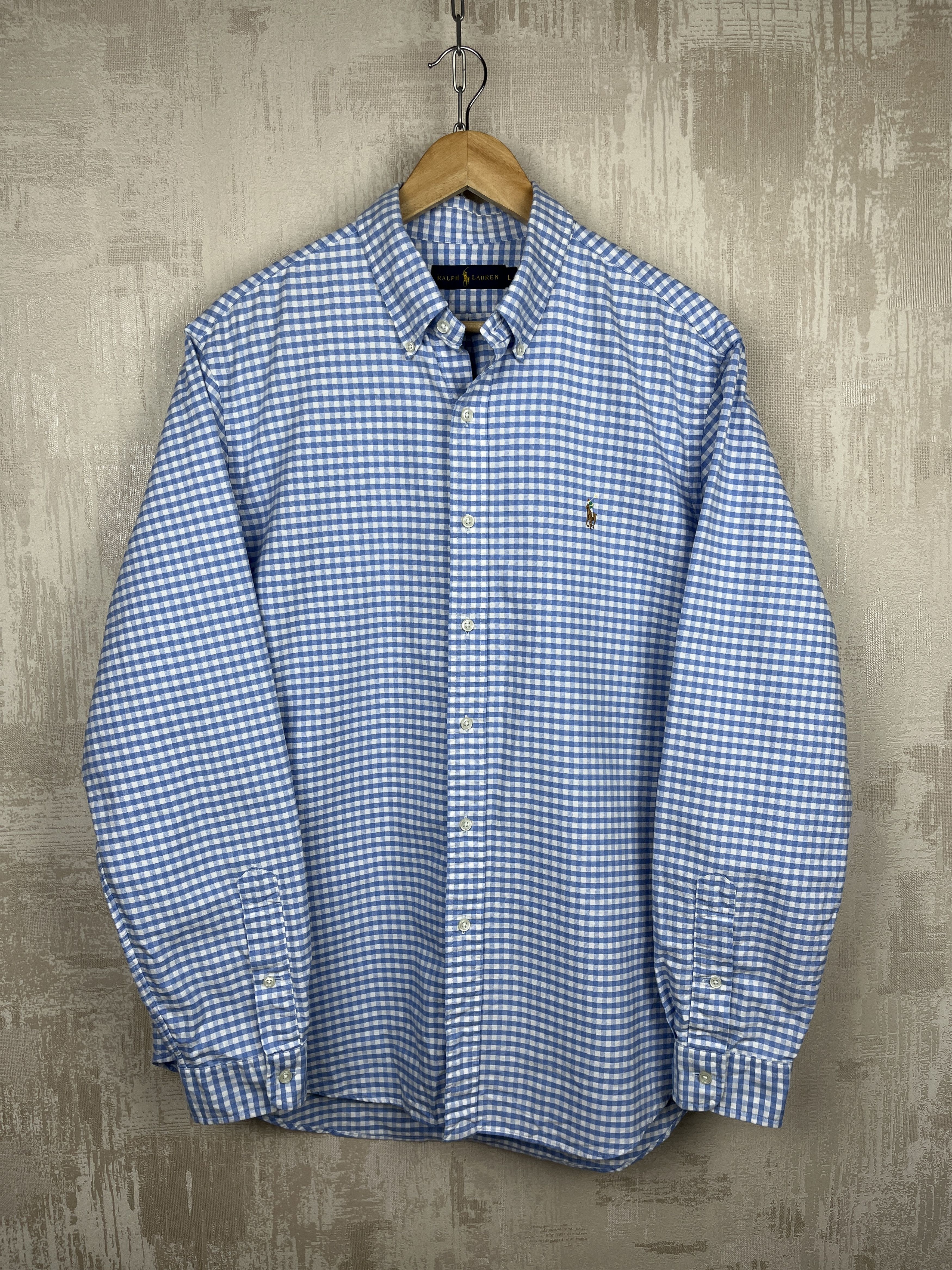 Ralph Lauren Ralph Lauren Check Long Sleeve Shirt Button Down Size US L / EU 52-54 / 3 - 7 Thumbnail