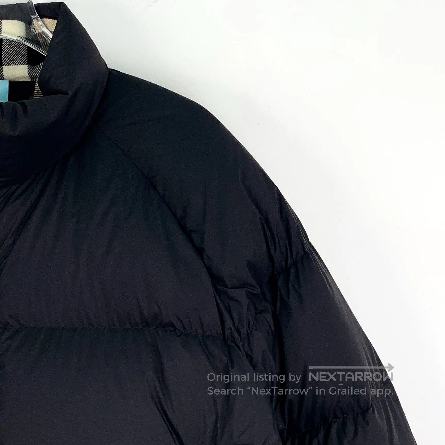 Moncler Moncler Black Logo Patch Stand Collar Zip Long Sleeve Puff Size US XS / EU 42 / 0 - 3 Thumbnail