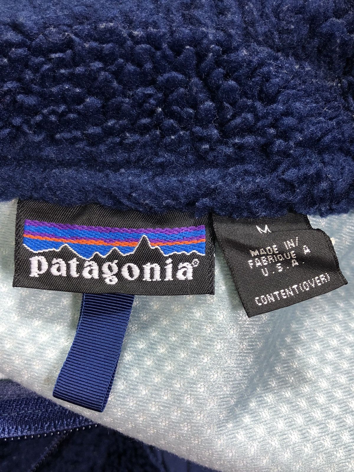 Patagonia VINTAGE MADE IN USA PATAGONIA BOA SHERPA FLEECE VEST Size US M / EU 48-50 / 2 - 7 Thumbnail