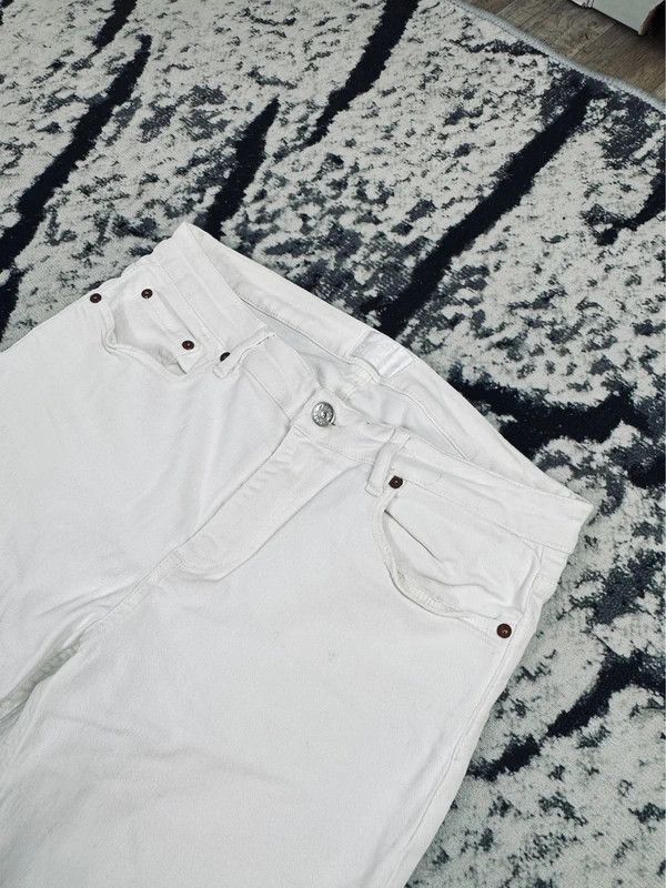 Acne Studios Acne Studios jeans white 31 34 Size 31" - 3 Thumbnail