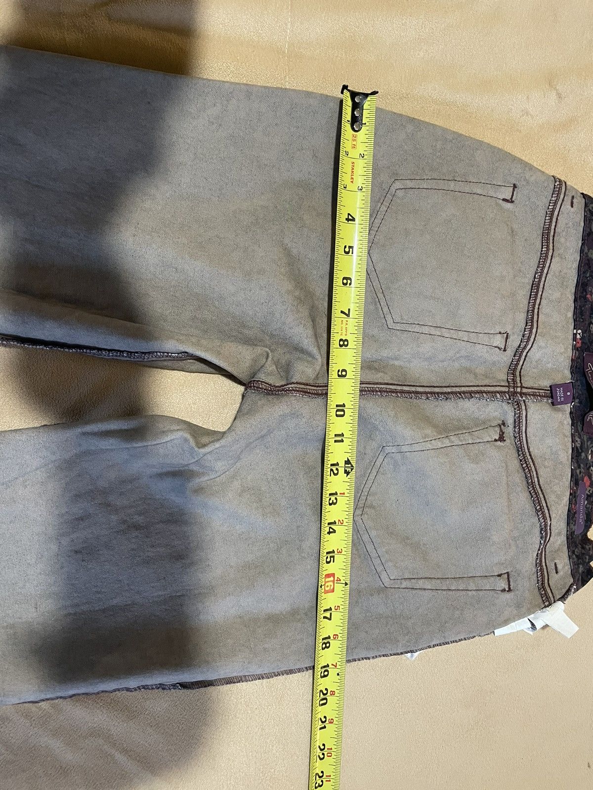 Gloria Vanderbilt Gloria Vanderbilt Floral Denim Pants Size 28" / US 6 / IT 42 - 10 Thumbnail