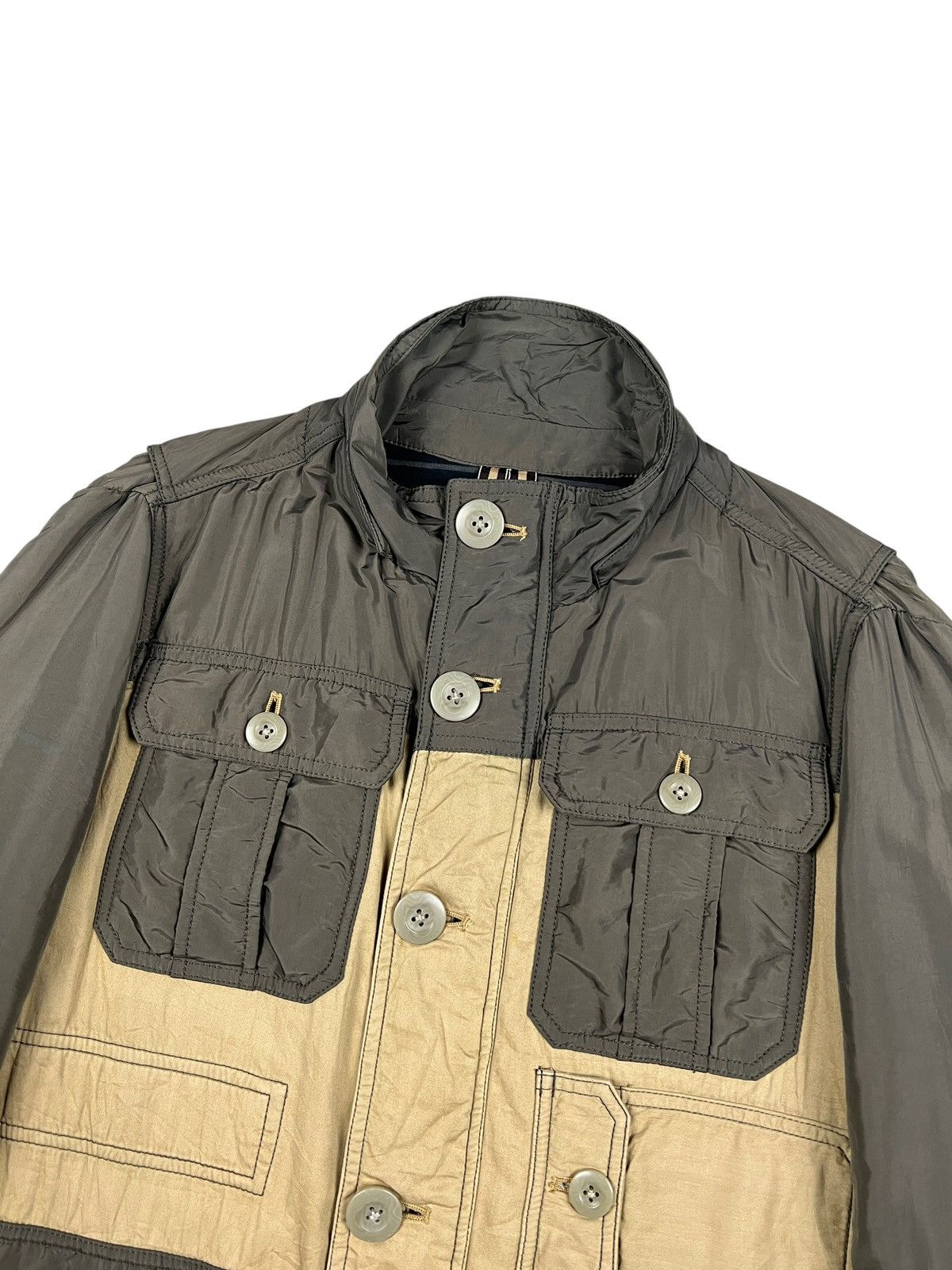 Japanese Brand × Morgan Homme Morgan Homme Hybrid Multipocket Jacket Size US S / EU 44-46 / 1 - 3 Thumbnail