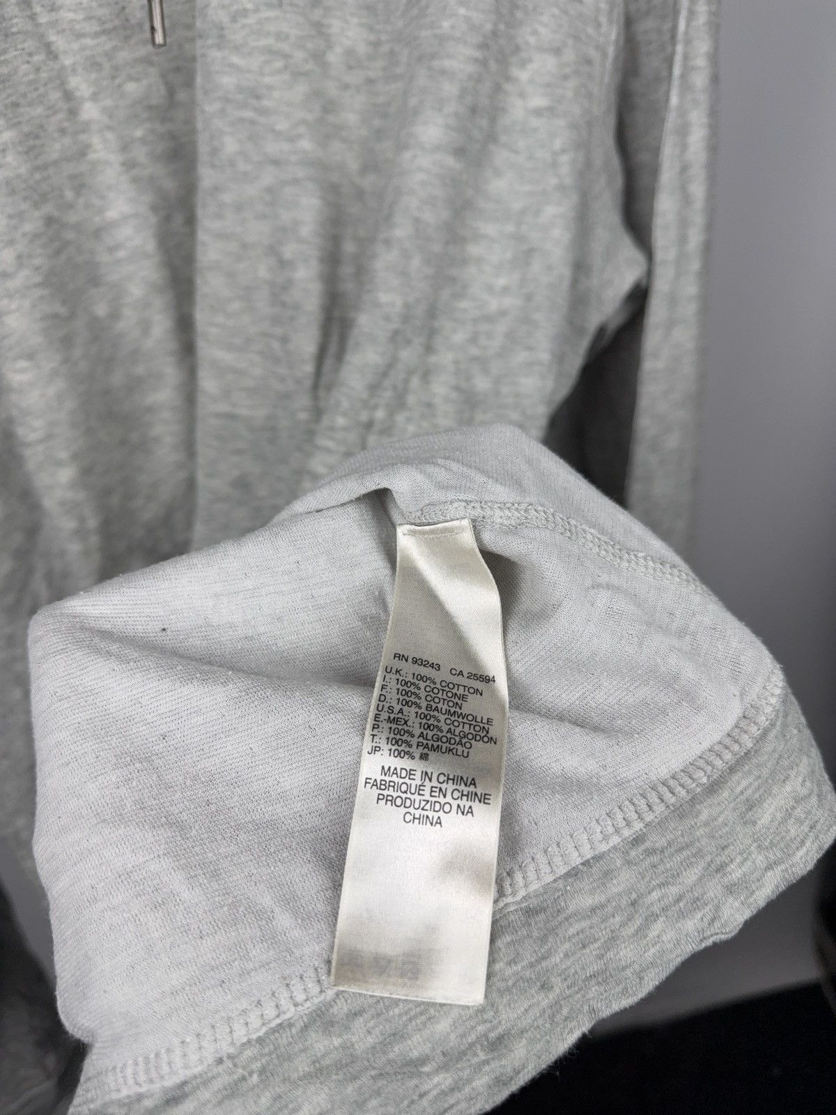 Diesel Luxury Vintage Diesel Industry Raw Neck Long Sleeve Shirt Size US XXL / EU 58 / 5 - 9 Thumbnail