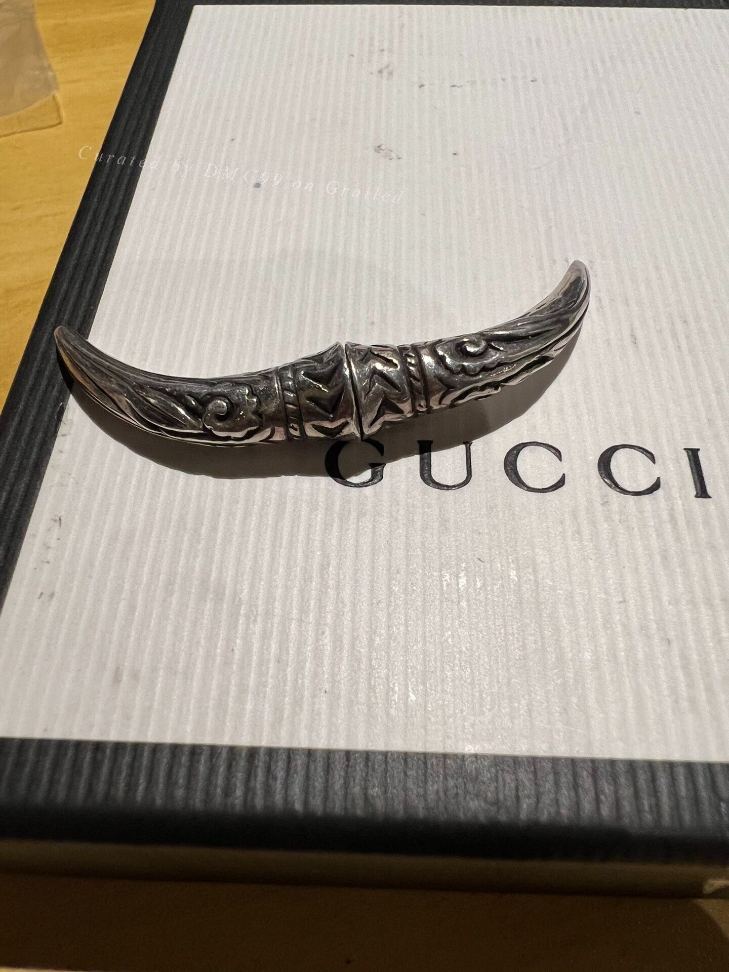 Gucci Gucci Archive Silver Nose Ring Size ONE SIZE - 1 Thumbnail