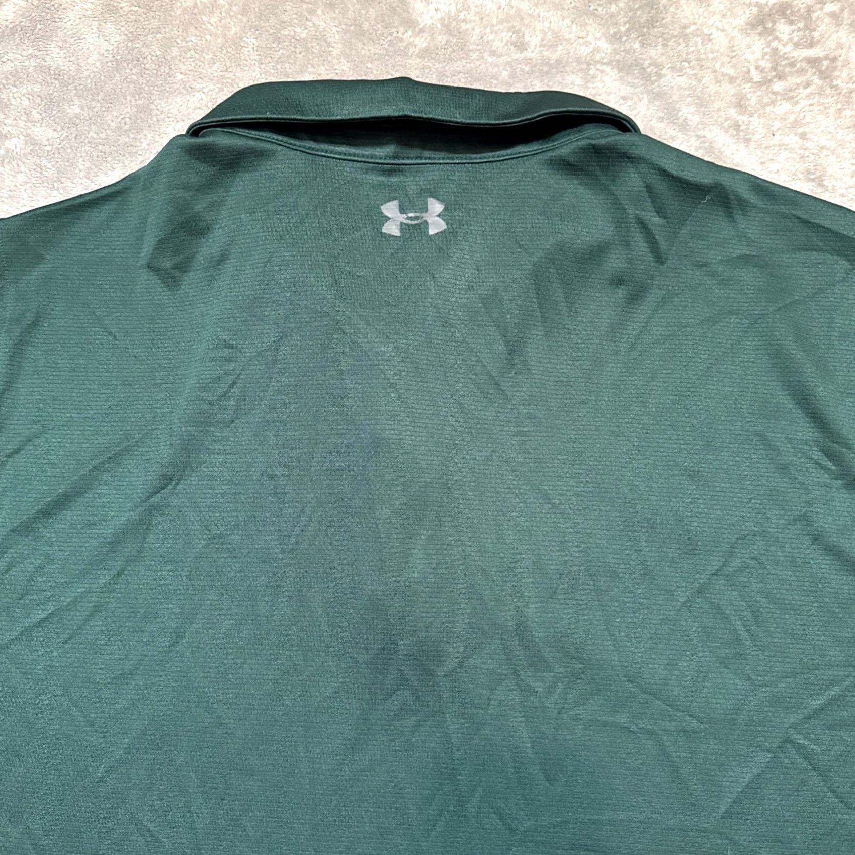Under Armour Under Armour Polo Shirt Mens 4XL Green Short Sleeve Golf Casual Activewear Size US XXL / EU 58 / 5 - 7 Thumbnail