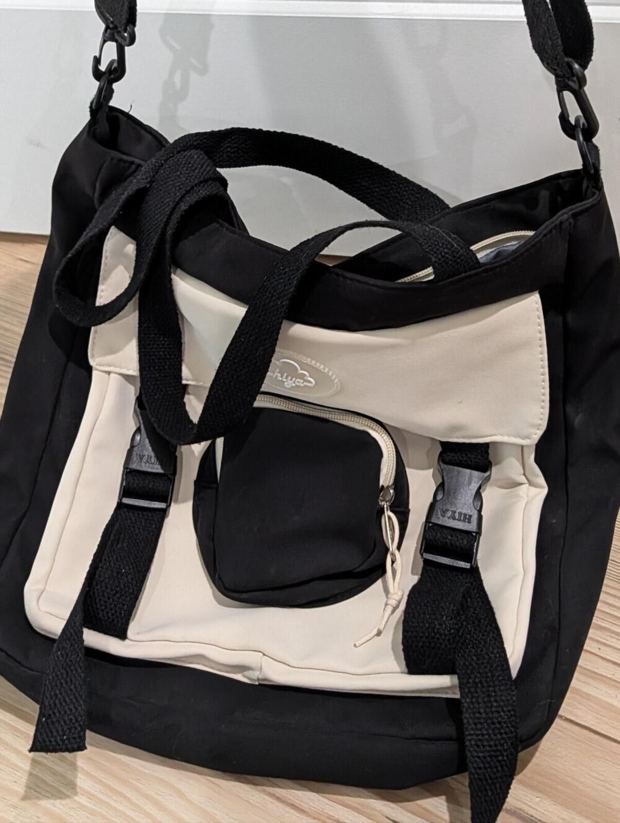 Colette Hyatt Unbranded Canvas Messenger Bag with Front Pouch Size ONE SIZE - 3 Thumbnail