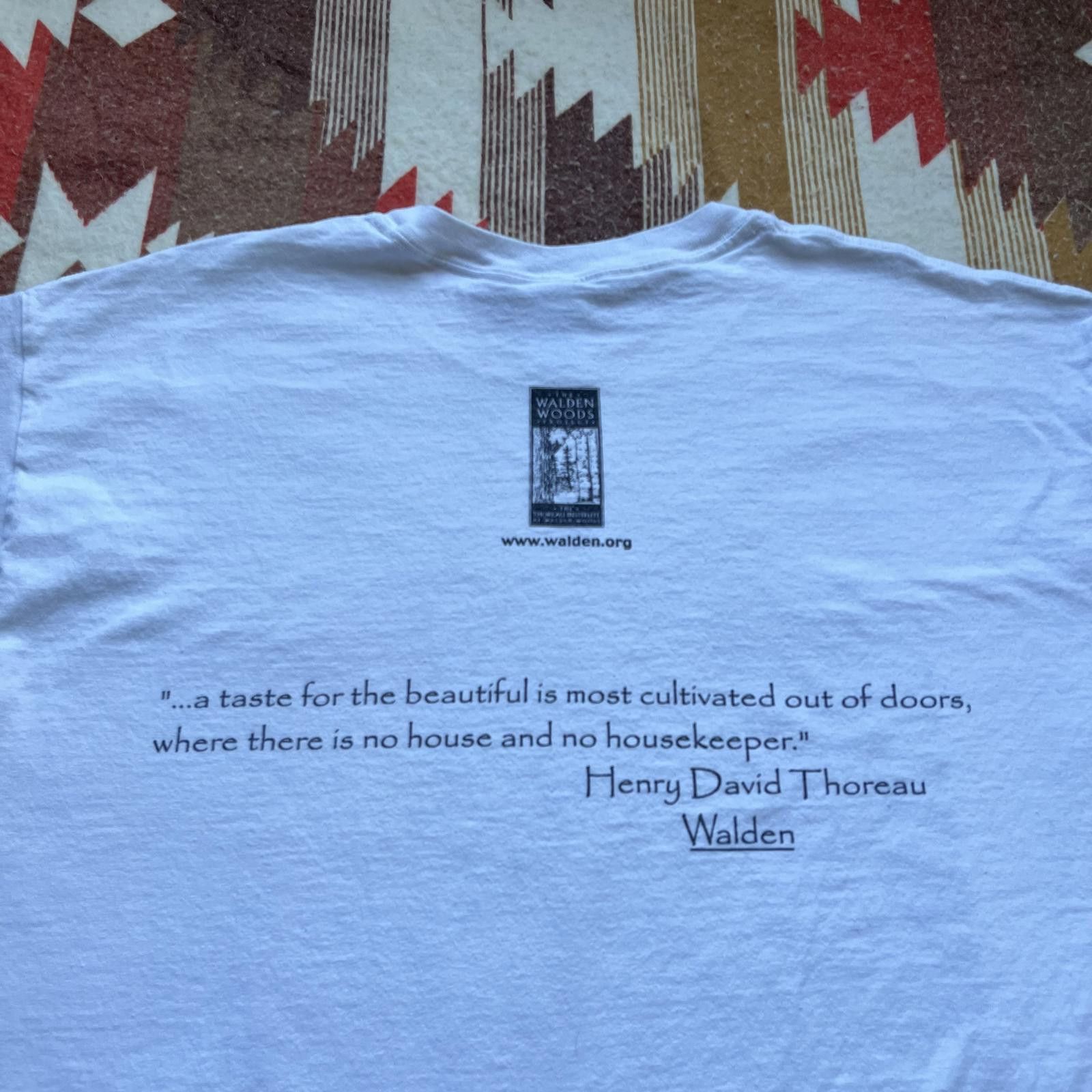 Gildan × Vintage Vintage Y2K Walden Woods Project Nature Conservation Shirt Size US L / EU 52-54 / 3 - 2 Thumbnail