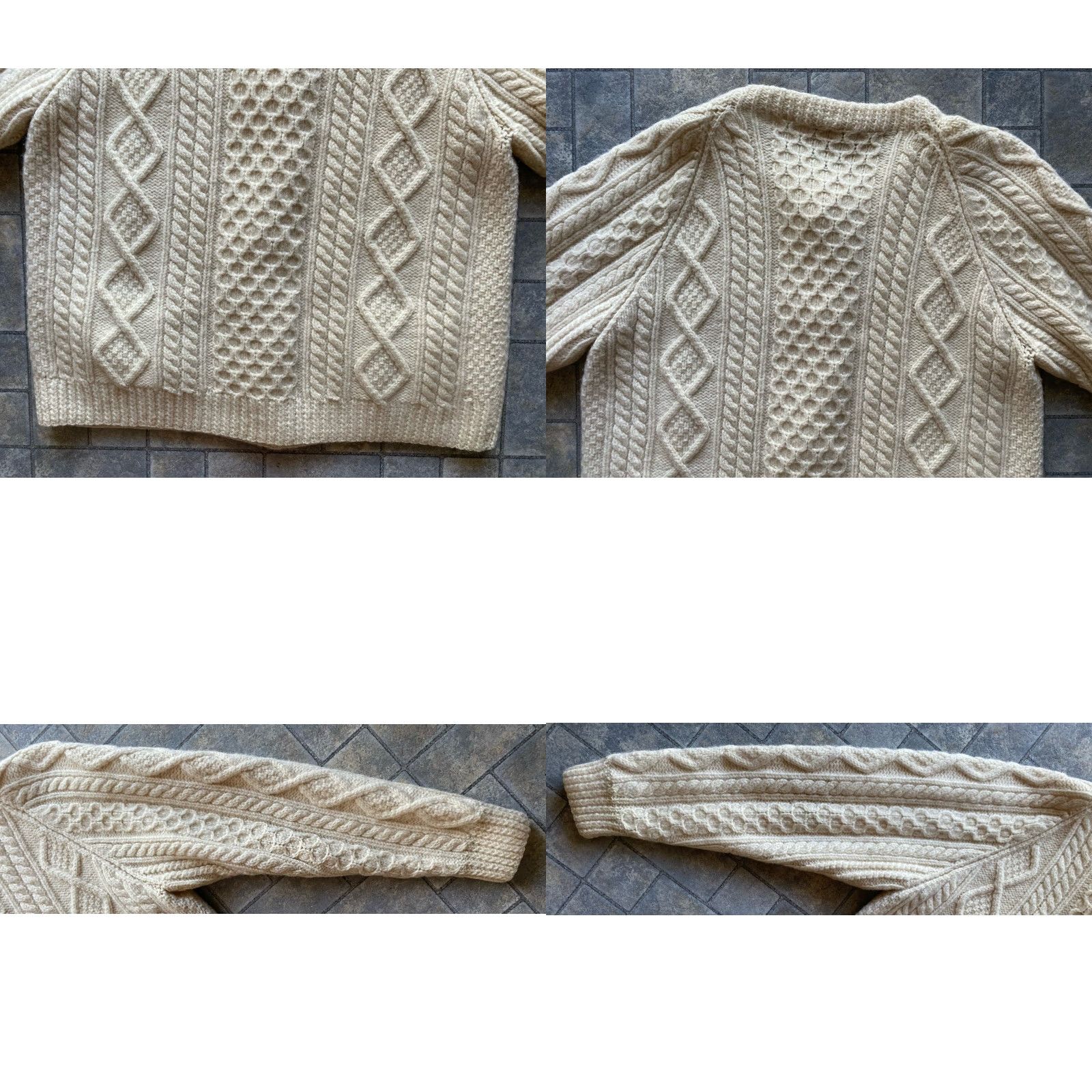 Vintage Magee Donegal Collection Aran Handknit Wool Cardigan Women’s XL Flaws Wool See Photos Cardigan Women’s XL Flaws Size XL / US 12-14 / IT 48-50 - 10 Thumbnail