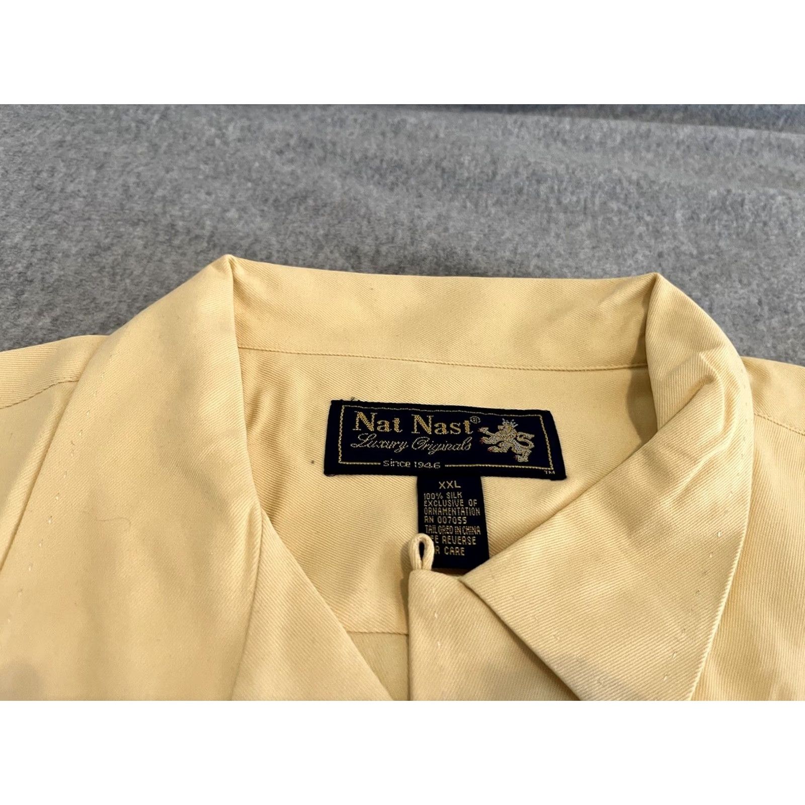 Nat Nast Nat Nast Limited Edition Embroidered Silk Shirt Motorcycles XXL 2XL Nylon? Size US XXL / EU 58 / 5 - 4 Thumbnail
