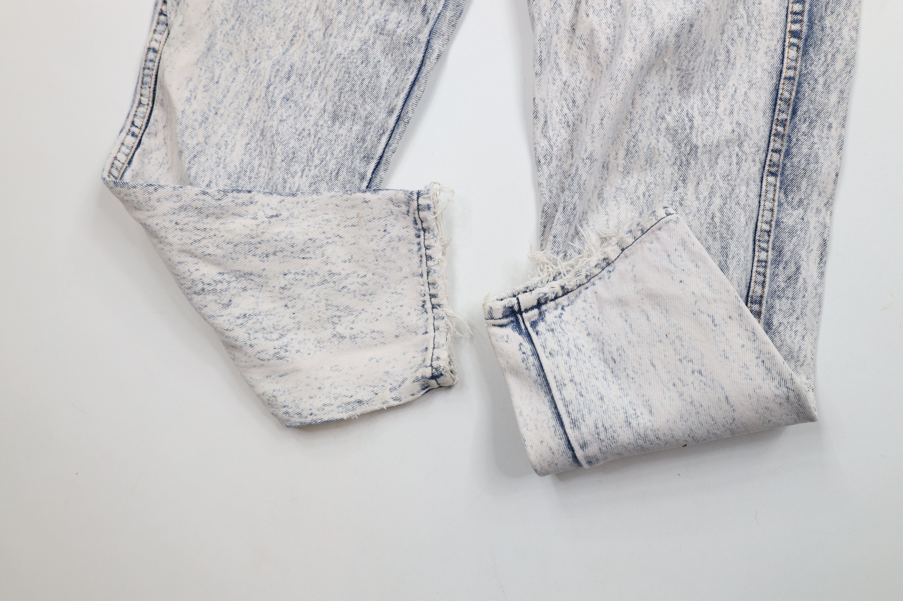 Vintage Vintage 80s 90s Streetwear Wash Tapered Leg Jeans Cotton Size 26" / US 2 / IT 38 - 6 Thumbnail
