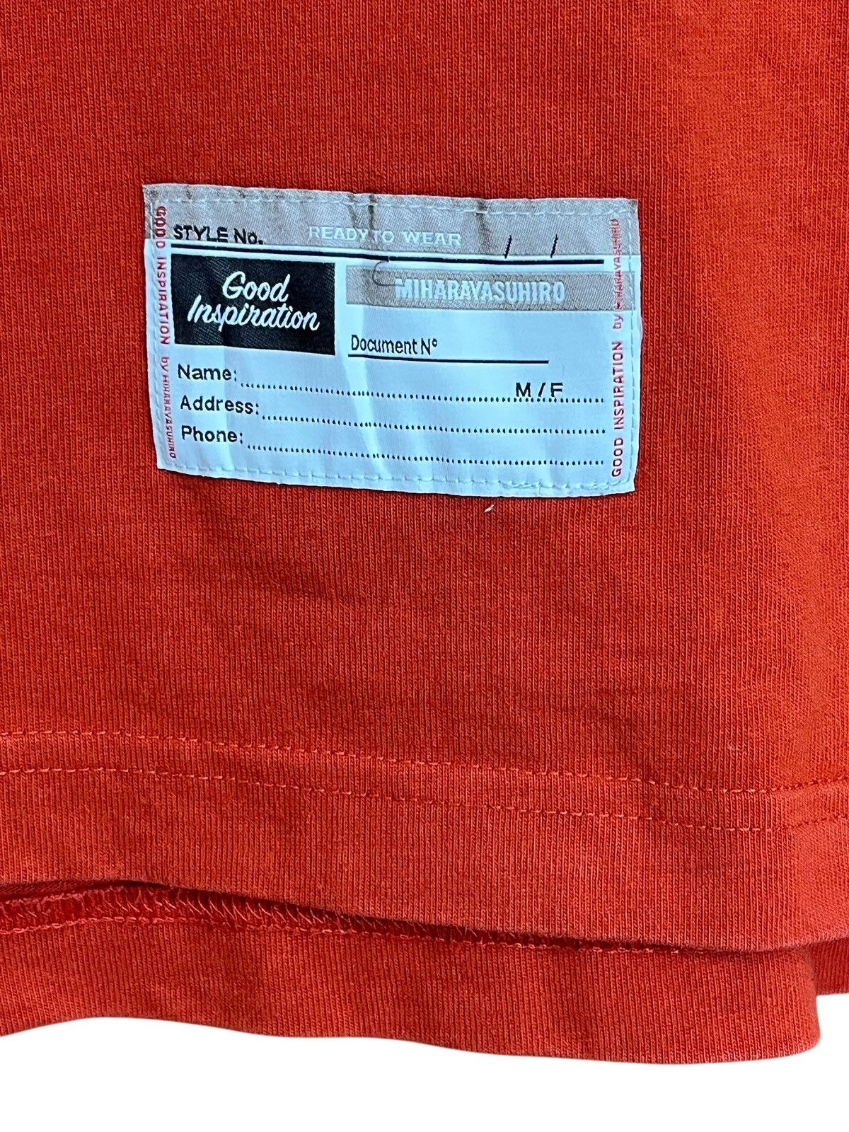 GU × Maison MIHARA YASUHIRO MIHARA YASUHIRO xGU GOOD INSPIRATION BAGGY TEE SHIRT Size US XL / EU 56 / 4 - 8 Thumbnail