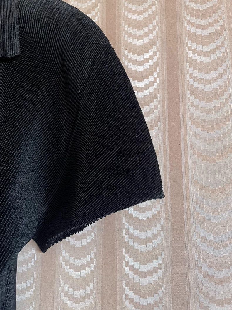 Issey Miyake issey miyake Black toothpick T-shirt 2506-Nextarrow Size US L / EU 52-54 / 3 - 3 Thumbnail