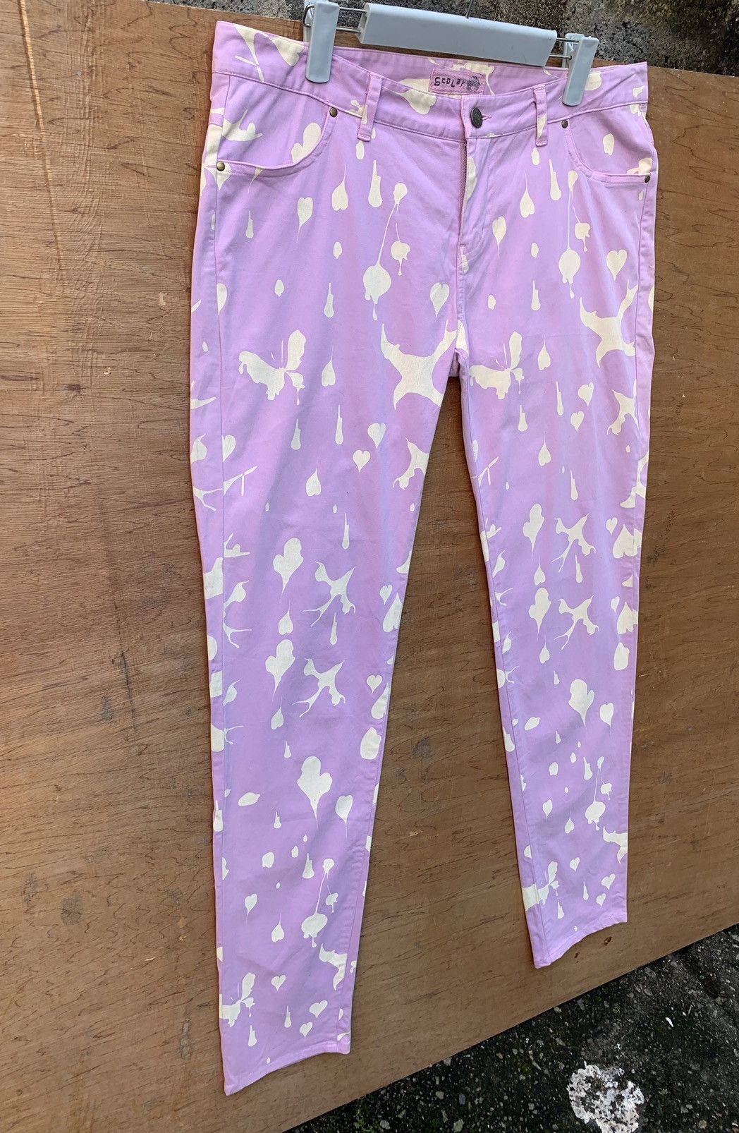 Japanese Brand 🔥🔥 Scolar Full Print Strech Pants Size 34" / US 12 / IT 48 - 4 Thumbnail