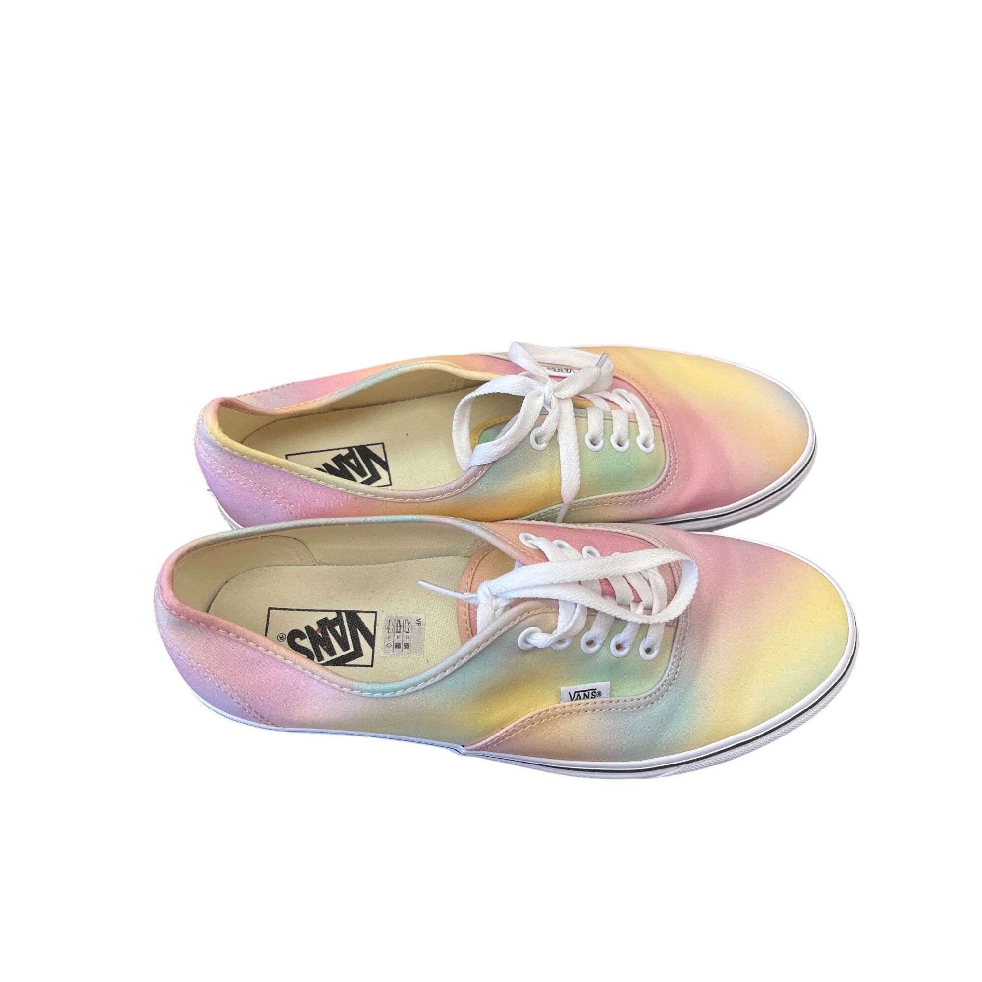 Vans Vans mens womans yellow pink low top sneakers sz 10.5m/12w S Size US 10.5 / EU 43-44 - 13 Thumbnail