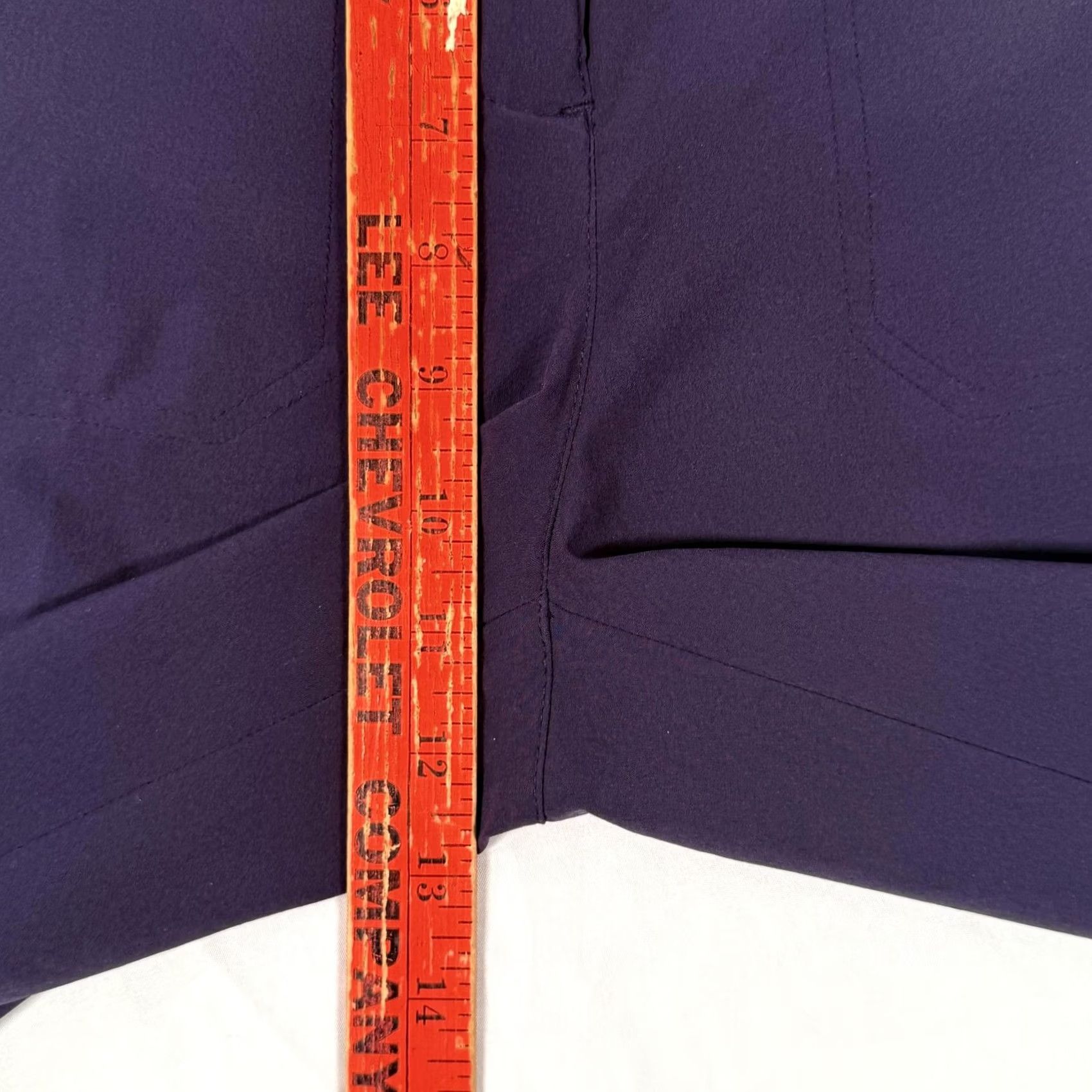 Vintage Chicos Zenergy Pants Womens Small Regular 4 Purple Cargo Zip Pocket Travel Workwear Zip Front Flex Inseam 27 Mens? Size 27" / US 4 / IT 40 - 7 Thumbnail