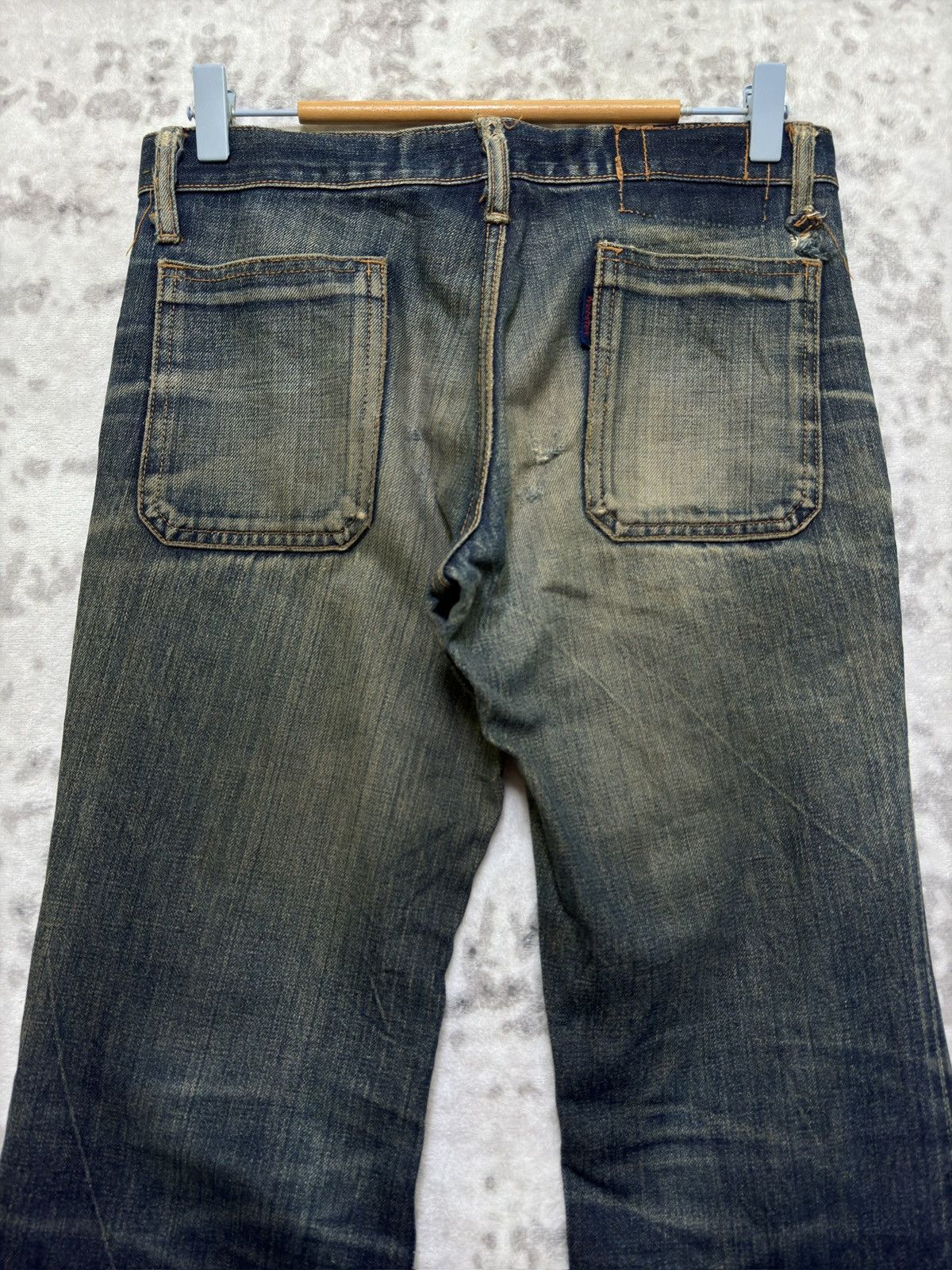 Vintage Vintage Wester Flared Bush Pant Distressed USA Workwear Size US 29 - 8 Thumbnail