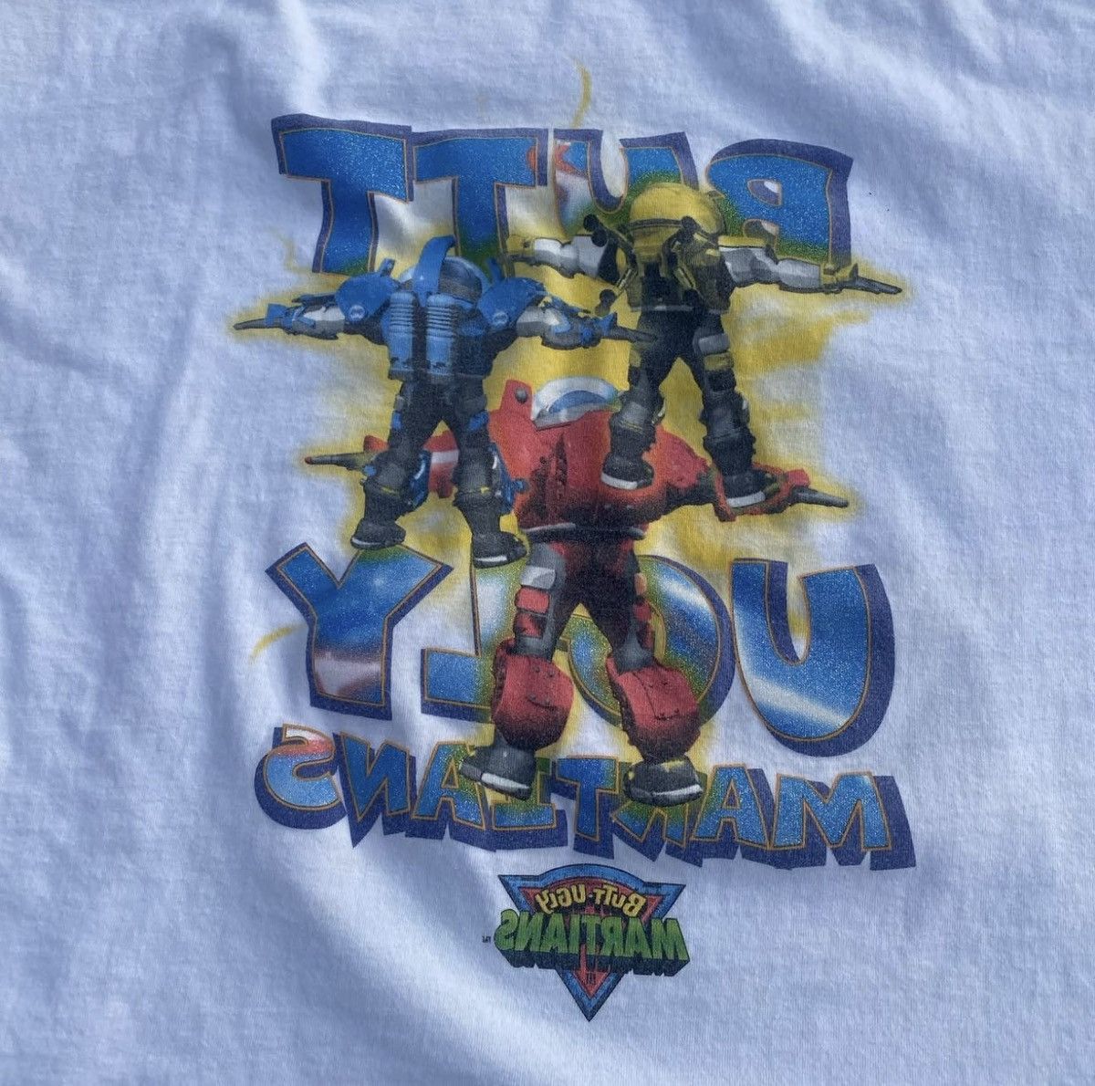 Other VTG Y2K Giant Butt Ugly Martians Nickelodeon T-Shirt - XL Size US XL / EU 56 / 4 - 5 Thumbnail