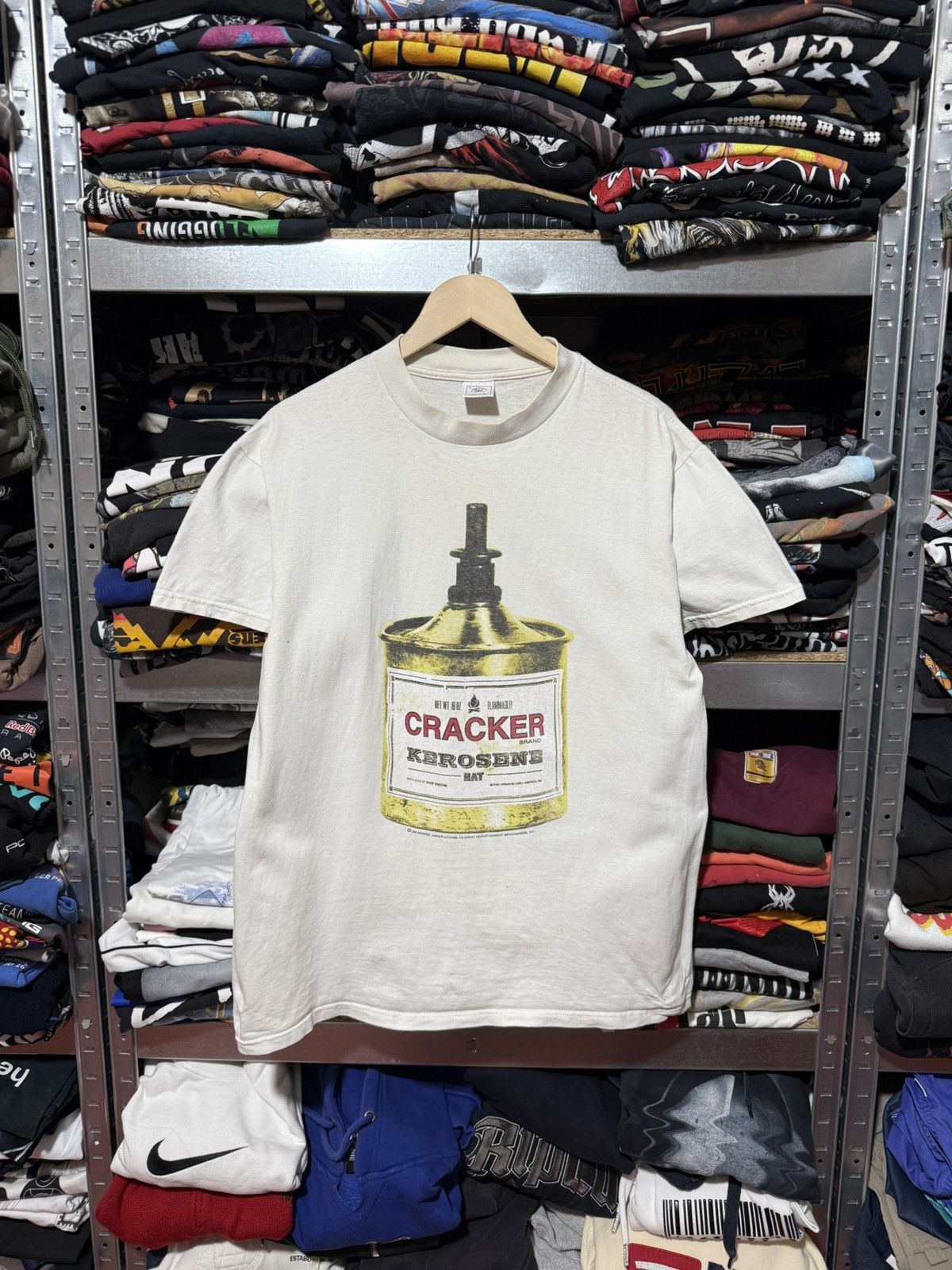 Vintage Vintage 1994 Cracker Kerosene Promo Tour Rock Band T-Shirt Size US L / EU 52-54 / 3 - 1 Thumbnail