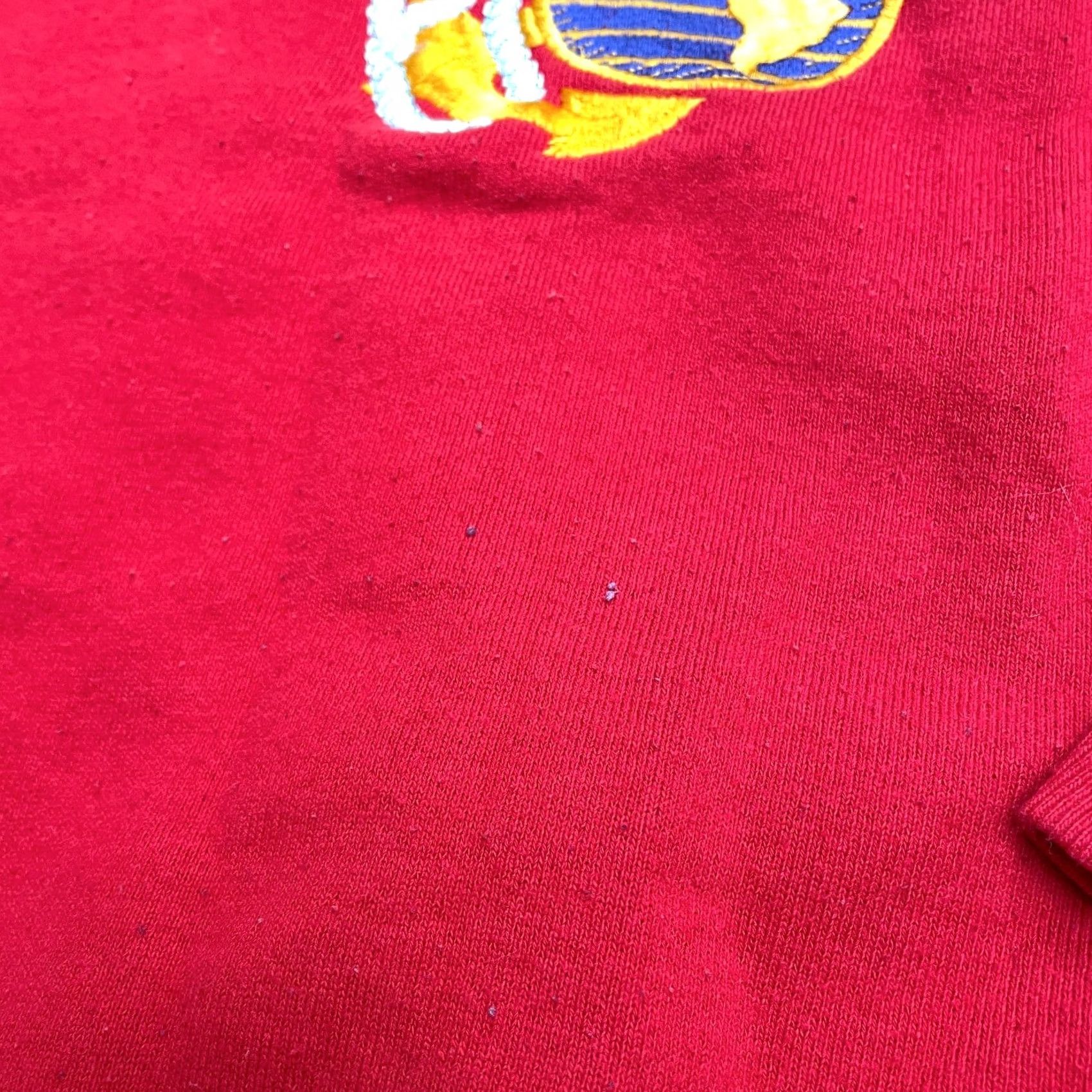 Fruit Of The Loom VINTAGE Fruit Of the Loom Sweatshirt Mens L Red United States Marine Corps Size US L / EU 52-54 / 3 - 6 Thumbnail