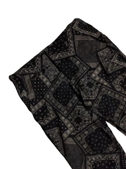SHIPS Ships Jet Blue Bandana Paisley Pants Size US 32 / EU 48 - 3 Thumbnail