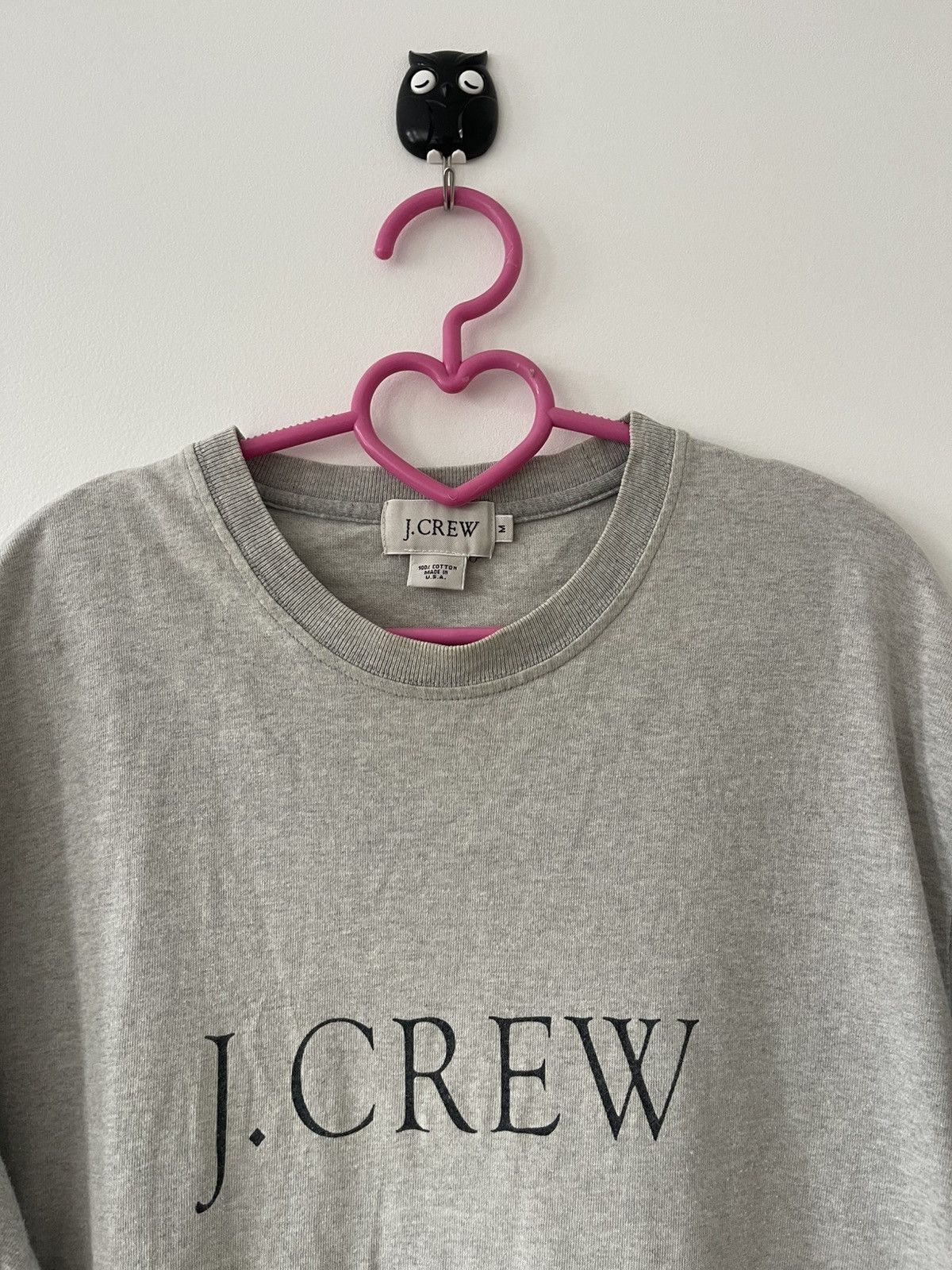 J.Crew Rare Vintage J CREW Reversed Mirror Spelling USA Made Size US M / EU 48-50 / 2 - 2 Thumbnail