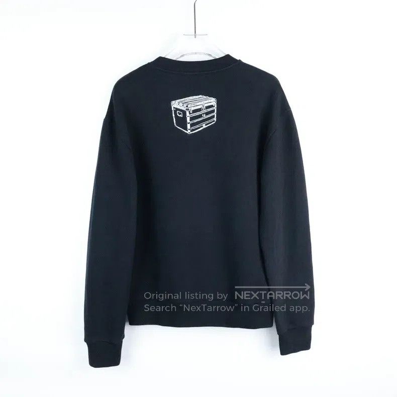 Louis Vuitton Louis Vuitton FW23 Logo monogram embroidered crewneck swea Size US M / EU 48-50 / 2 - 2 Thumbnail