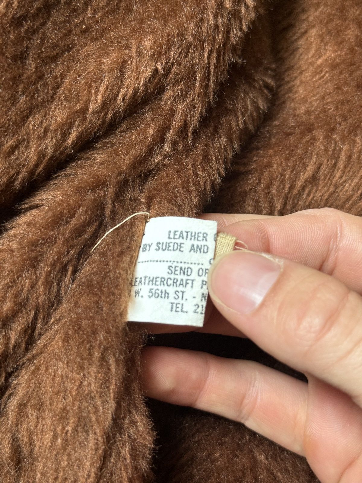 Excelled × Vintage Vintage 70s Excelled Suede Leather Brown Full Zip Jacket Size US XL / EU 56 / 4 - 5 Thumbnail