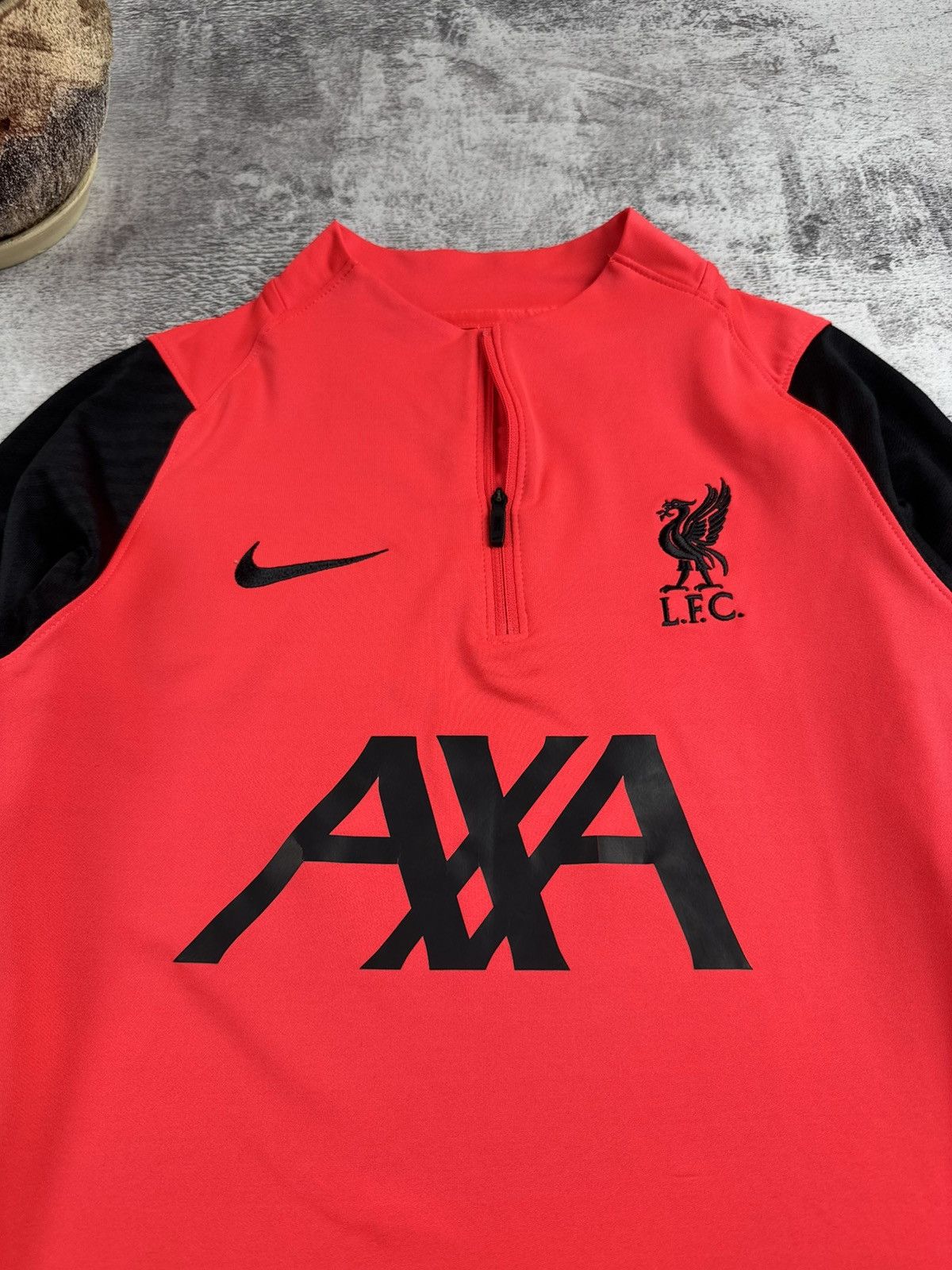 Nike LIVERPOOL 2020/2021 Training 1/3 1/4 Nike Soccer Football Fan T Shirt Jersey Kit Size US S / EU 44-46 / 1 - 7 Thumbnail
