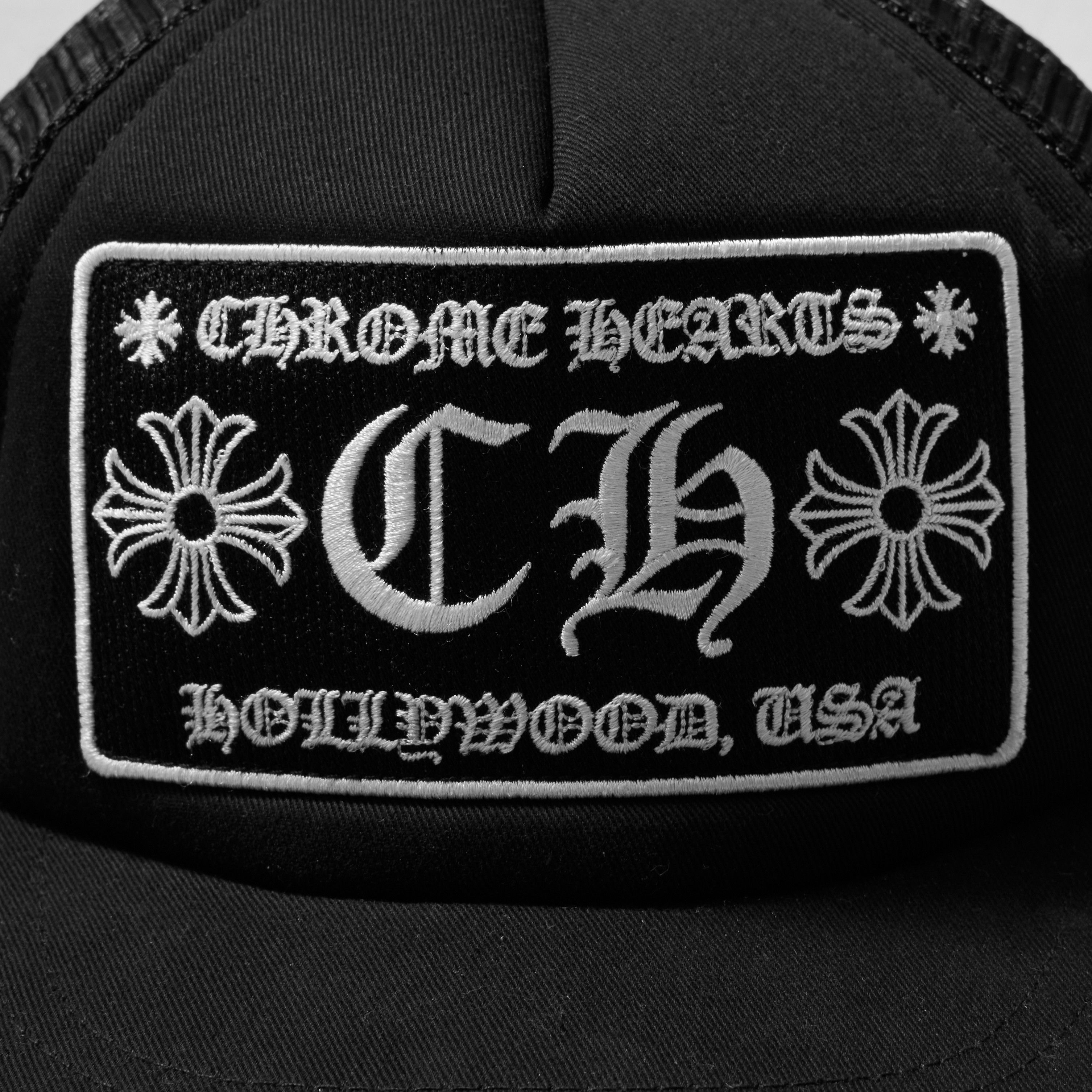 Chrome Hearts CHROME HEARTS CH Hollywood Trucker Hat Size ONE SIZE - 4 Thumbnail