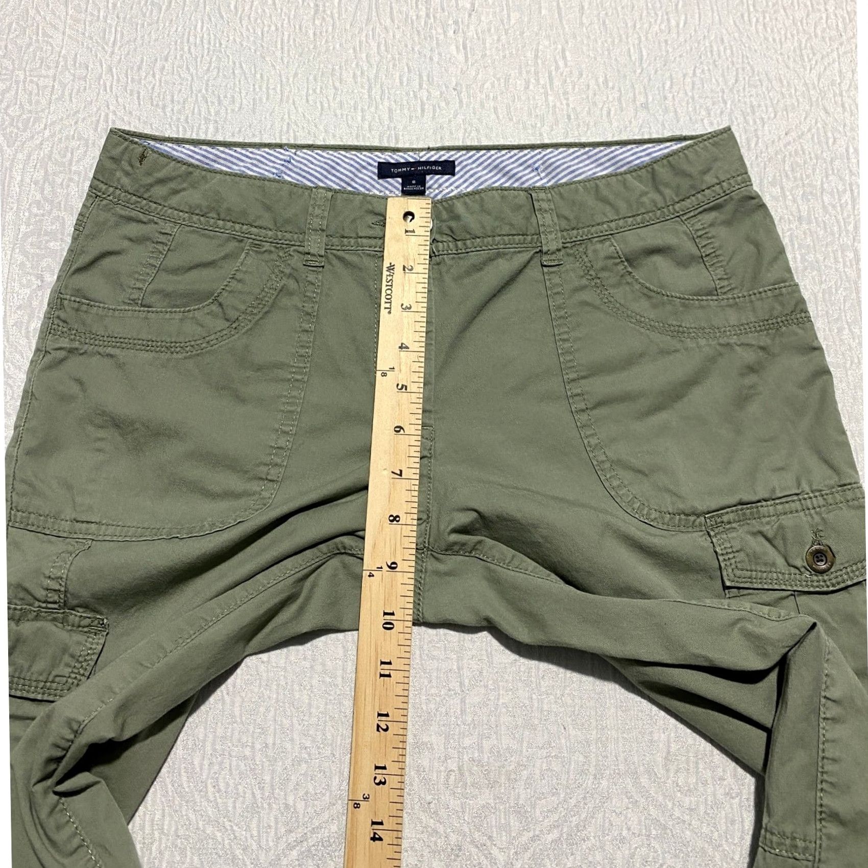 Tommy Hilfiger VINTAGE Tommy Hilfiger Cargo Pants? Size 30" / US 8 / IT 44 - 4 Thumbnail
